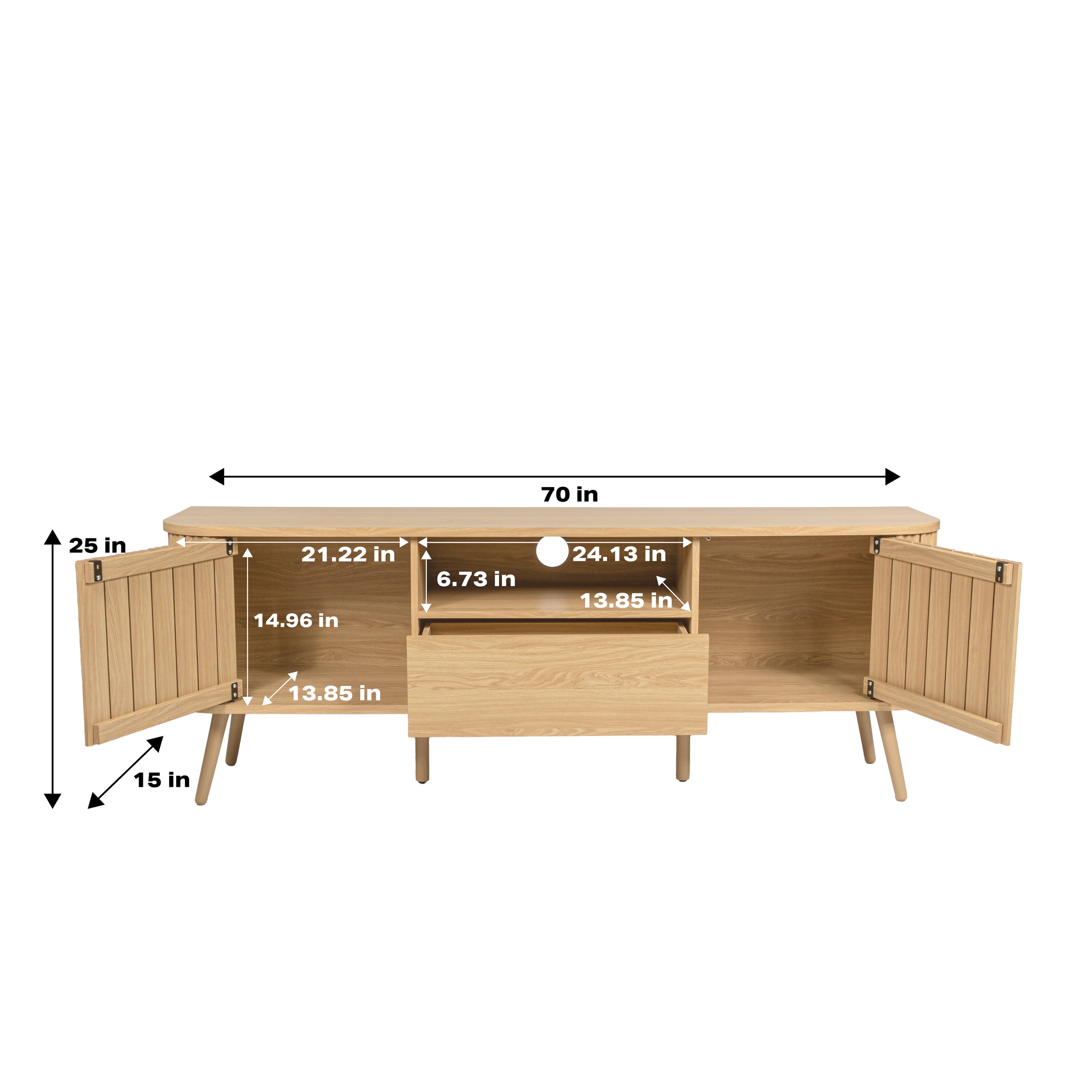 JONATHAN  Y TVS1001A Tv-Stands - View #11