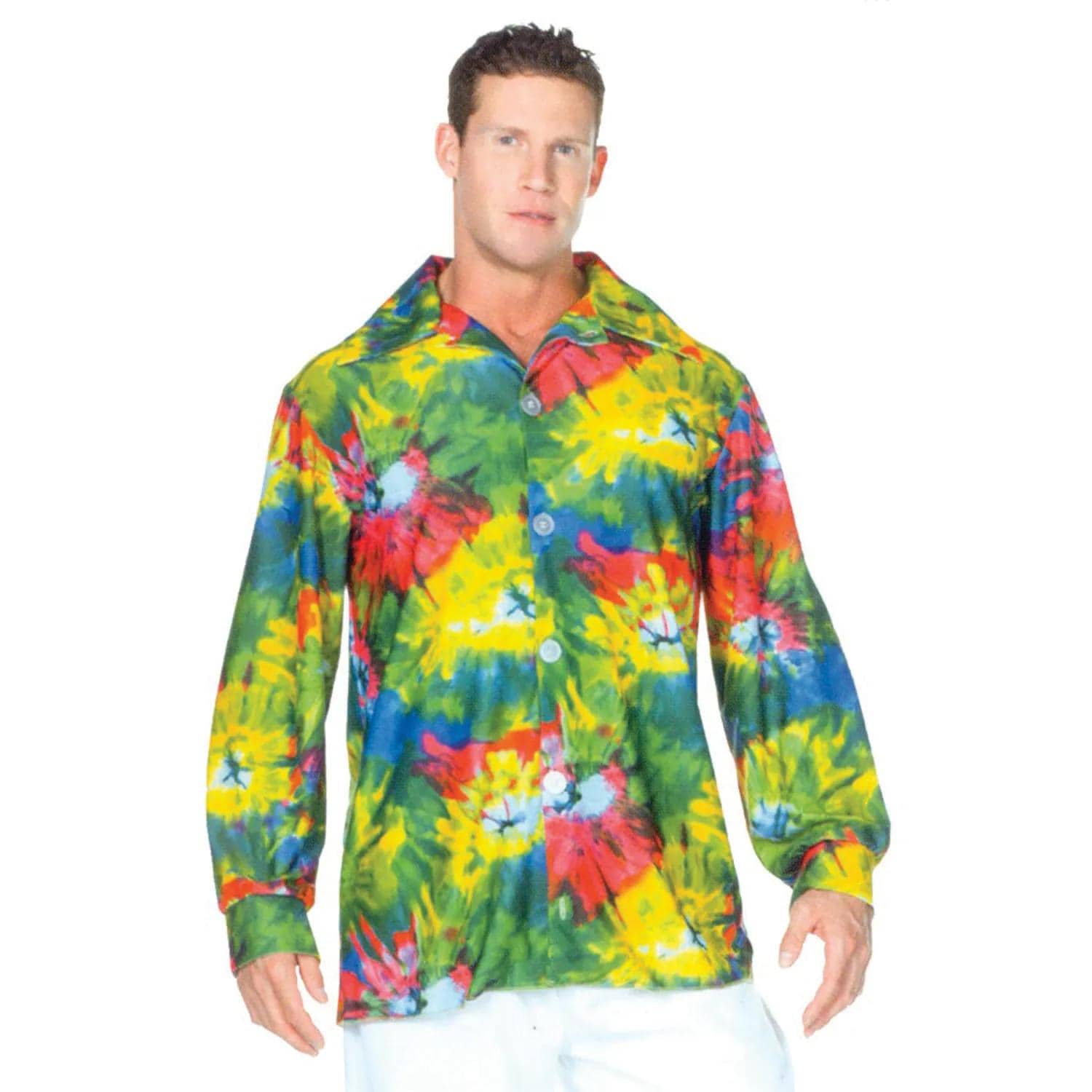 Underwraps Men's 60's Tie Dye Shirt Costume at — free download