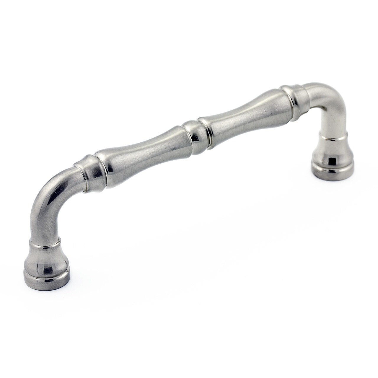 Richelieu BP74096195 Boucherville 3-3/4-in , 96mm Center to Center Brushed Nickel Cylindrical Handle