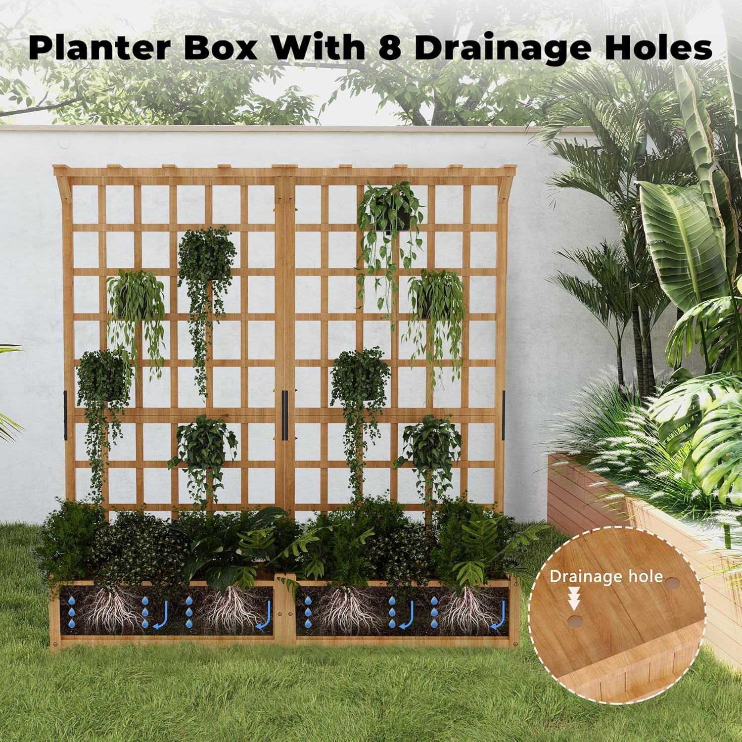 Garvee HF-PPG-337XCER7 Raised-Planter-Boxes - View #4