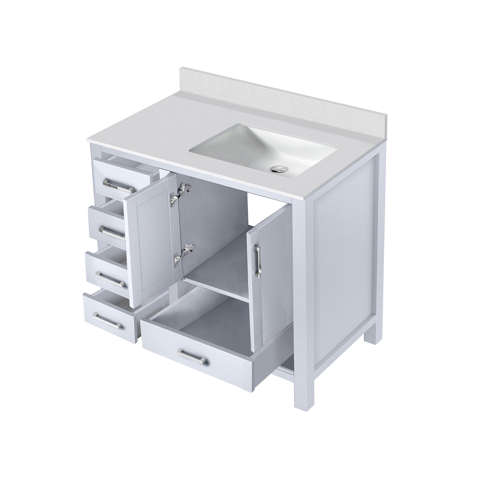 Lexora LVJ36SA300R Bath-Vanity-Combo - View #3