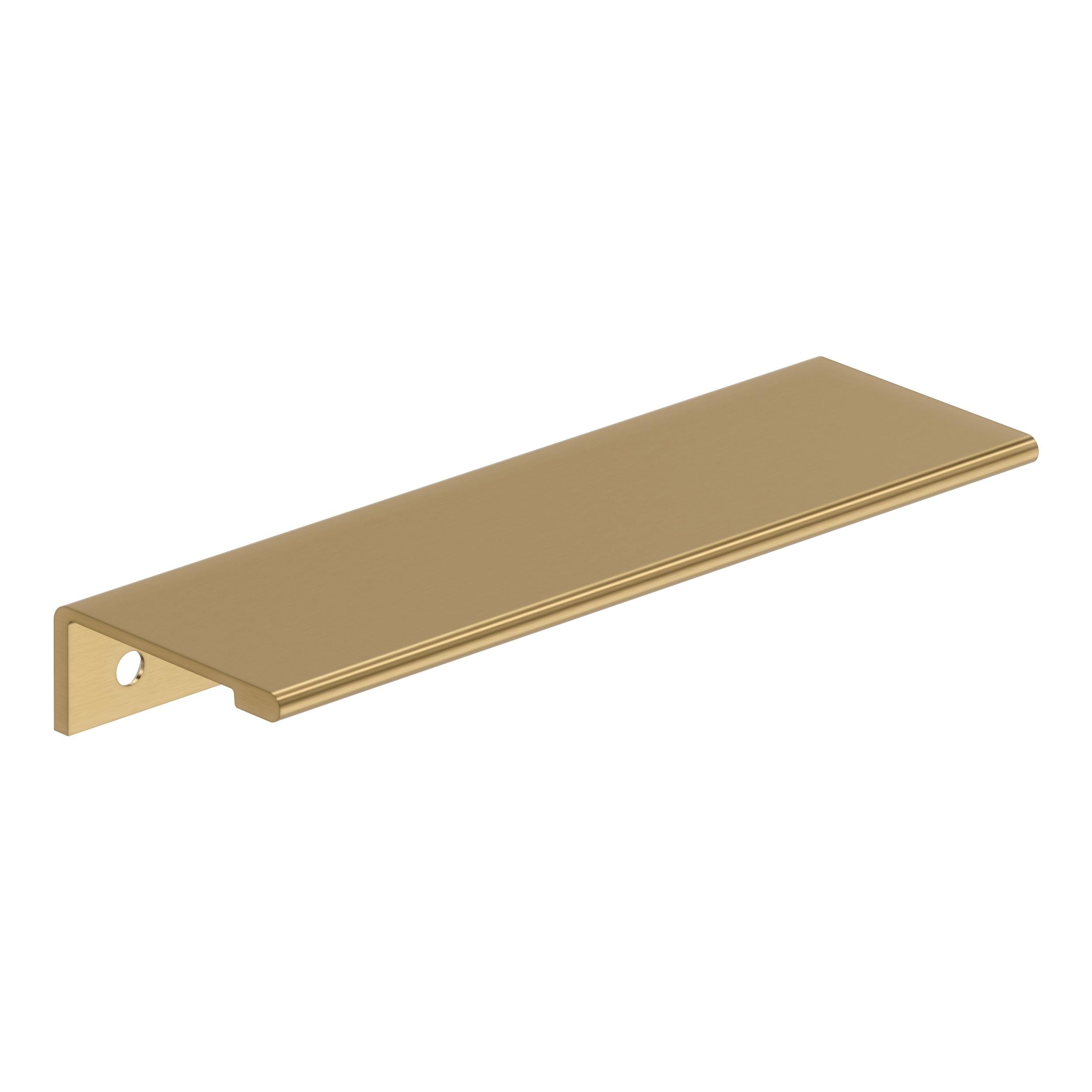 Amerock 10VMP37193CZ Streamline II 4-3/16-in , 106mm Center to Center Champagne Bronze Rectangular Edge 10 -Pack