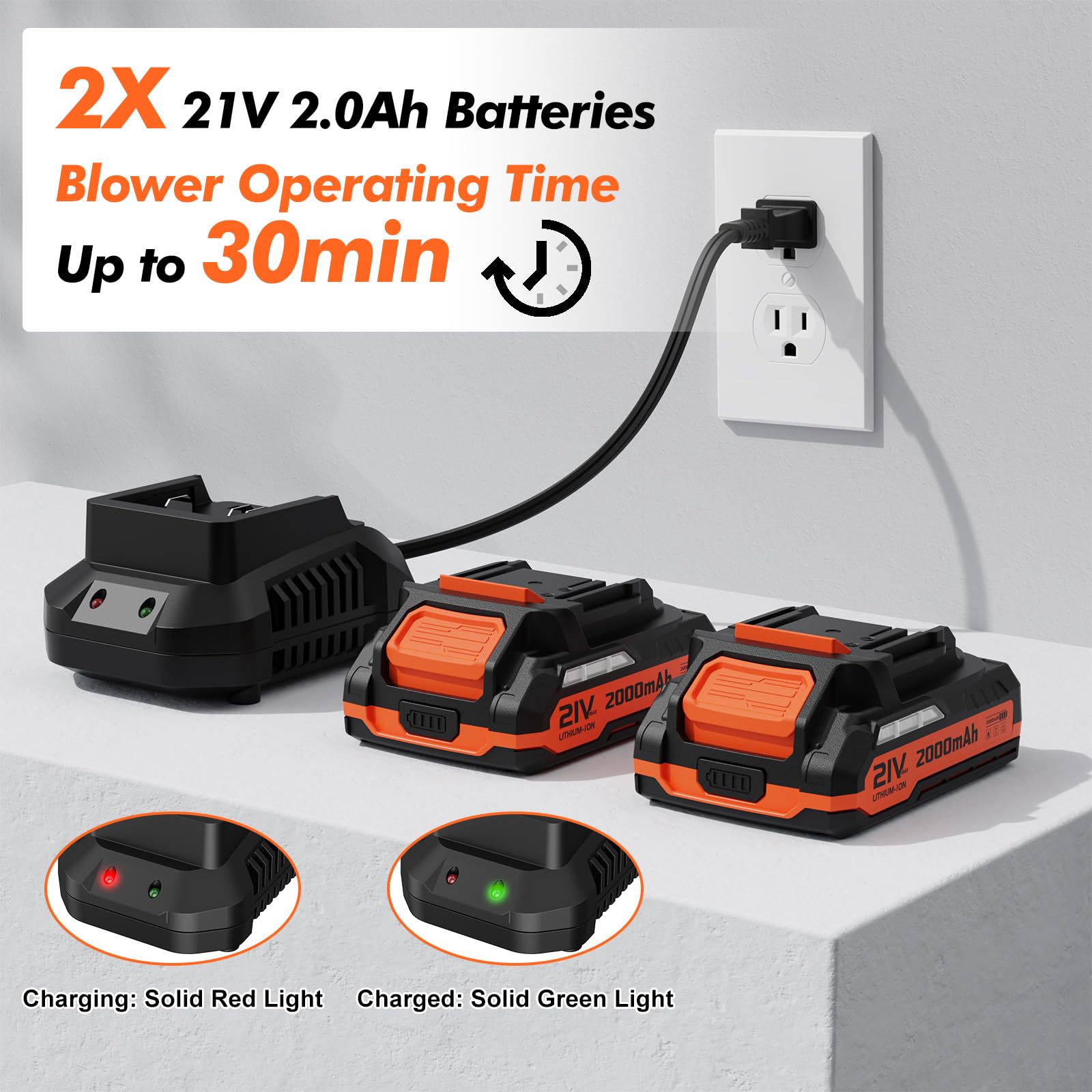 Wudkey L4-EI1Q6Q Cordless-Electric-Blowers - View #2