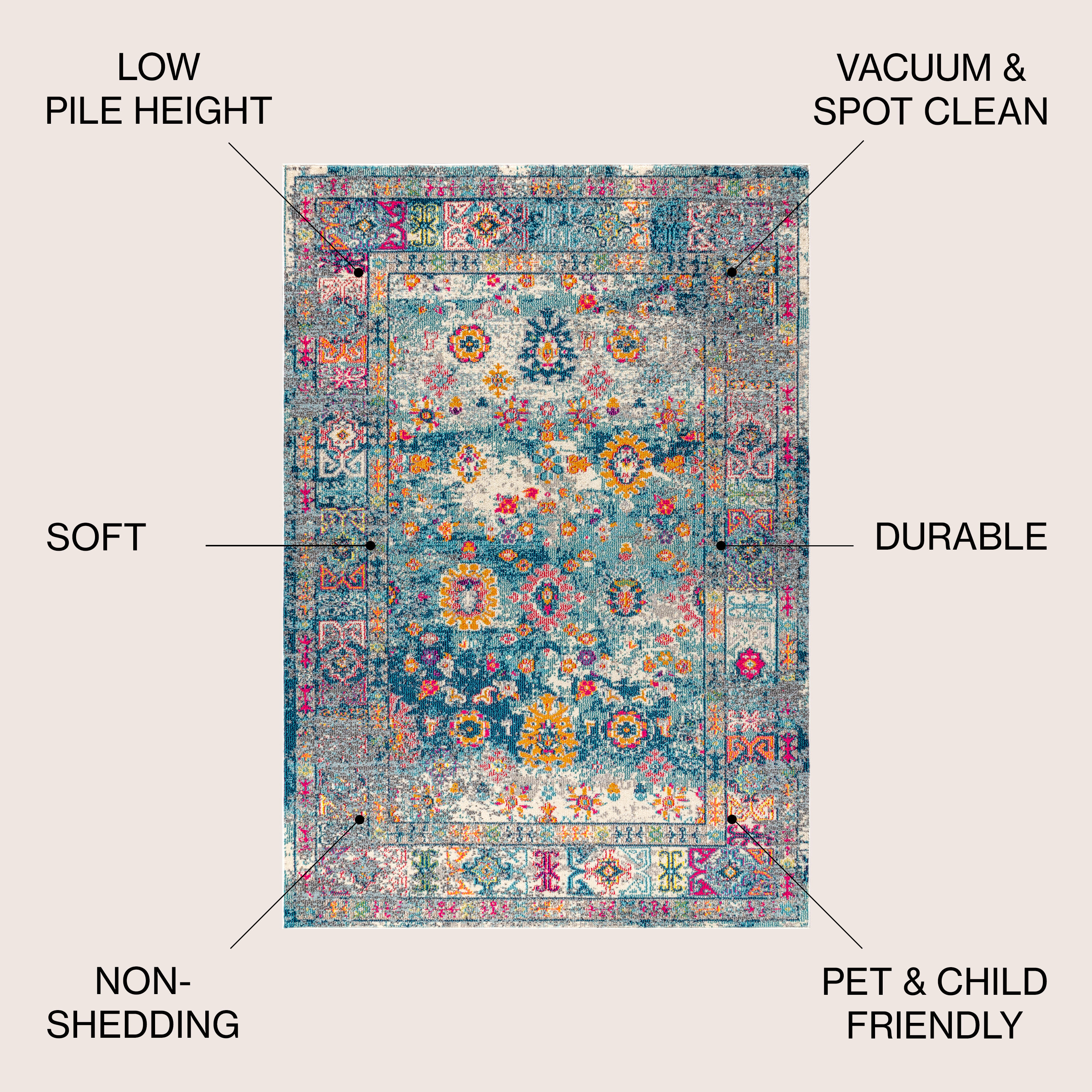 JONATHAN  Y BMF103B-3 rugs - View #3