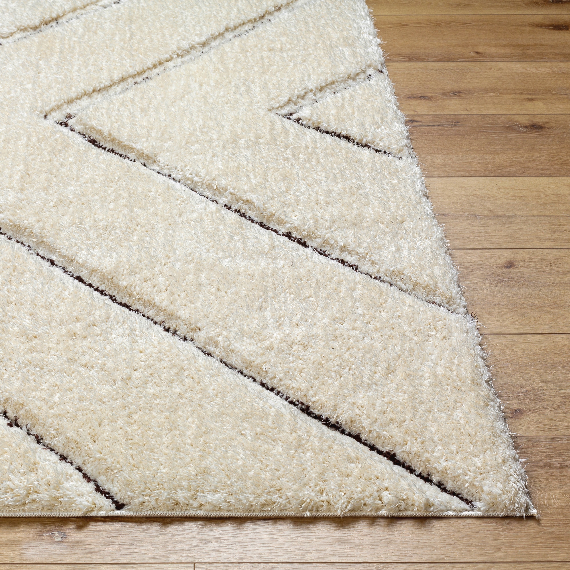 Easy-Care Reversible Gray Spot Synthetic Area Rug 5'3" x 7'