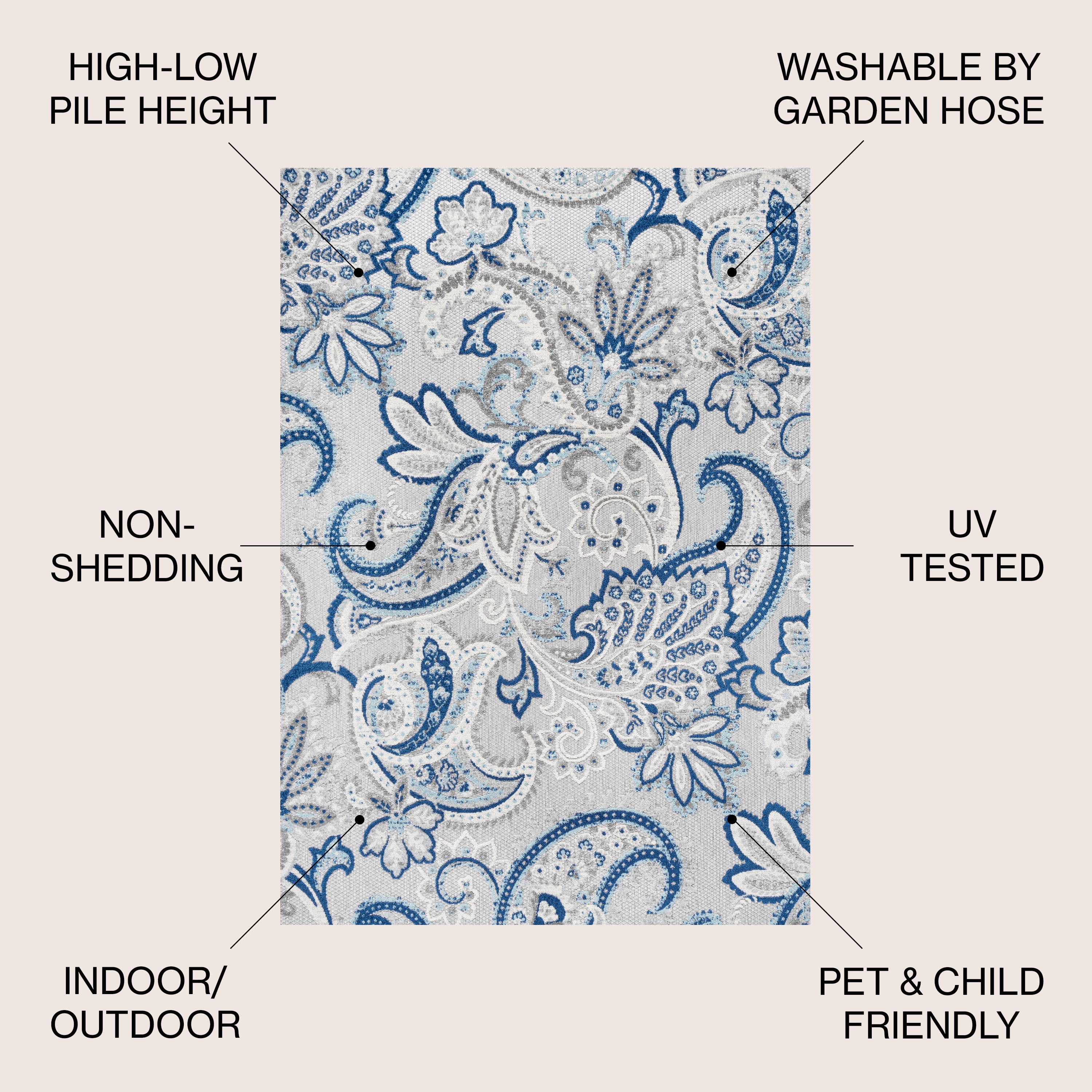 JONATHAN  Y AMC103C-4 rugs - View #3