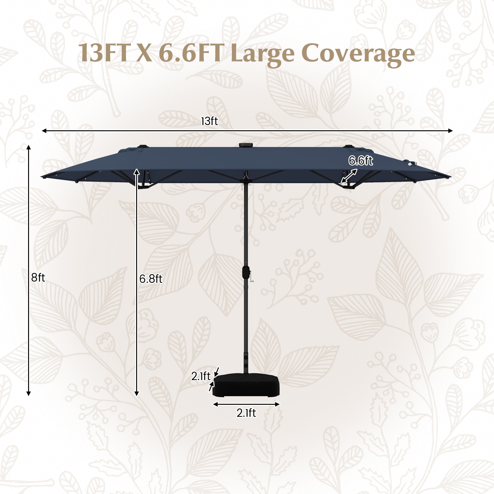 Volenca VOL-13JCAT Beach-Umbrellas - View #3