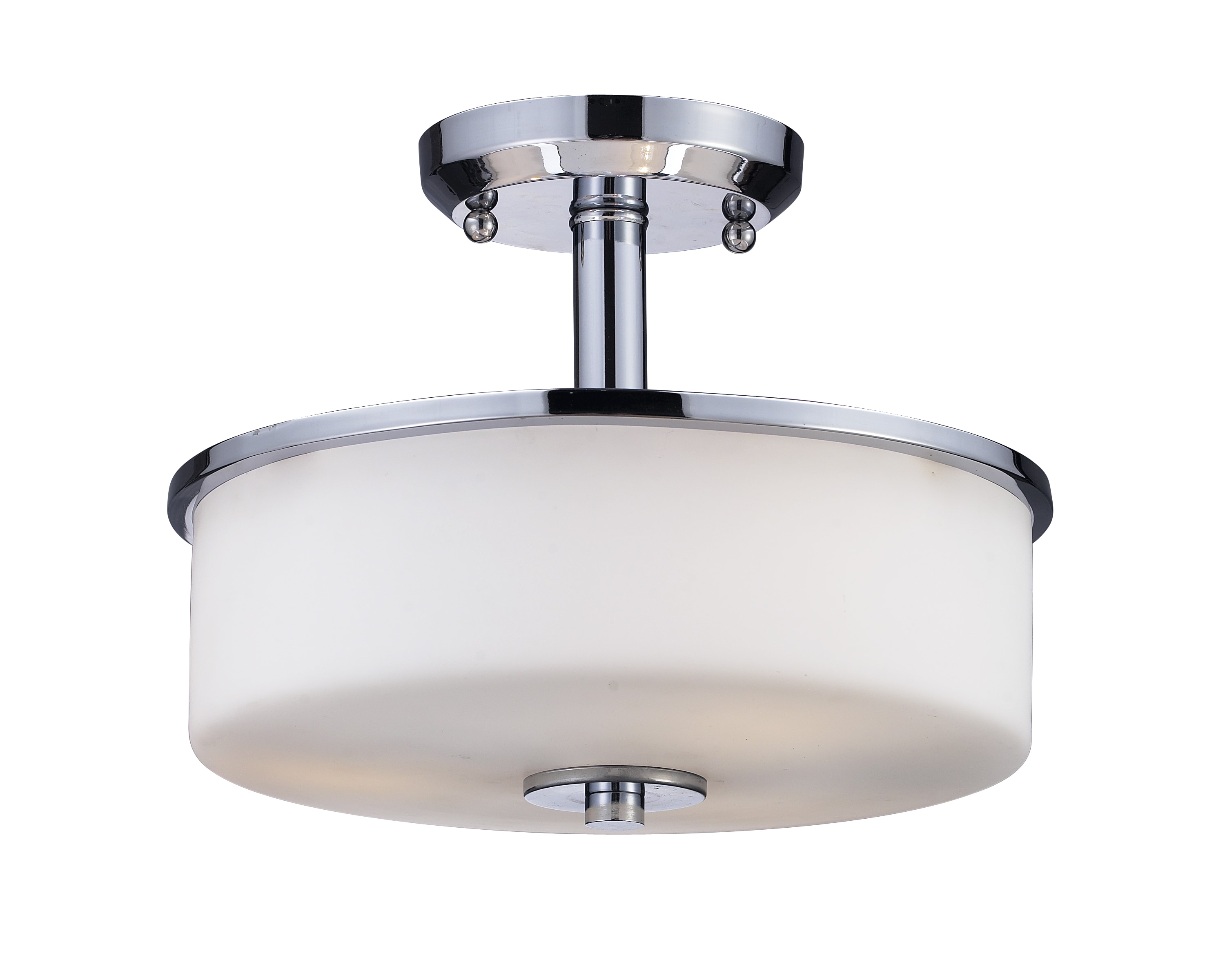 Z-Lite 163SF Ibis 1-Light Chrome Semi-Flush mount light