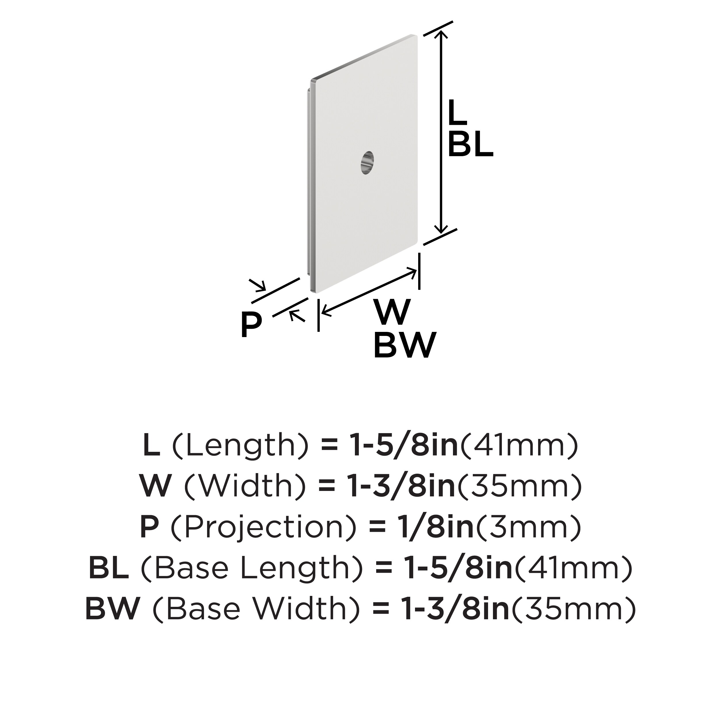 Amerock BP3758626 backplates - View #4