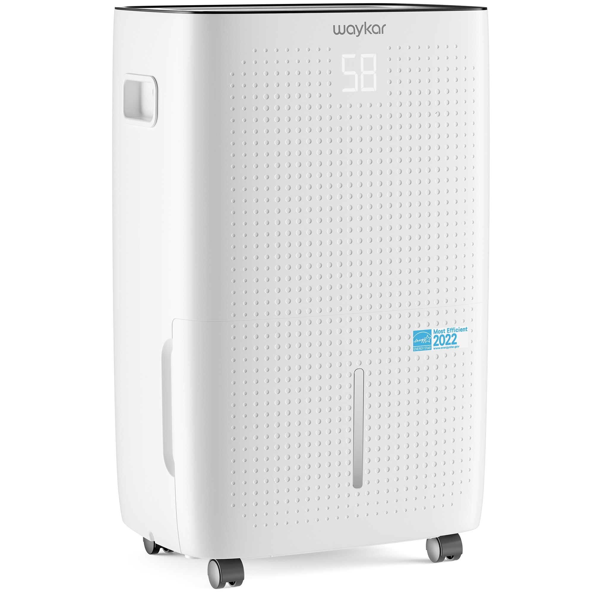 Waykar 80-Pint Energy Star Rated Dehumidifier for Rooms up to