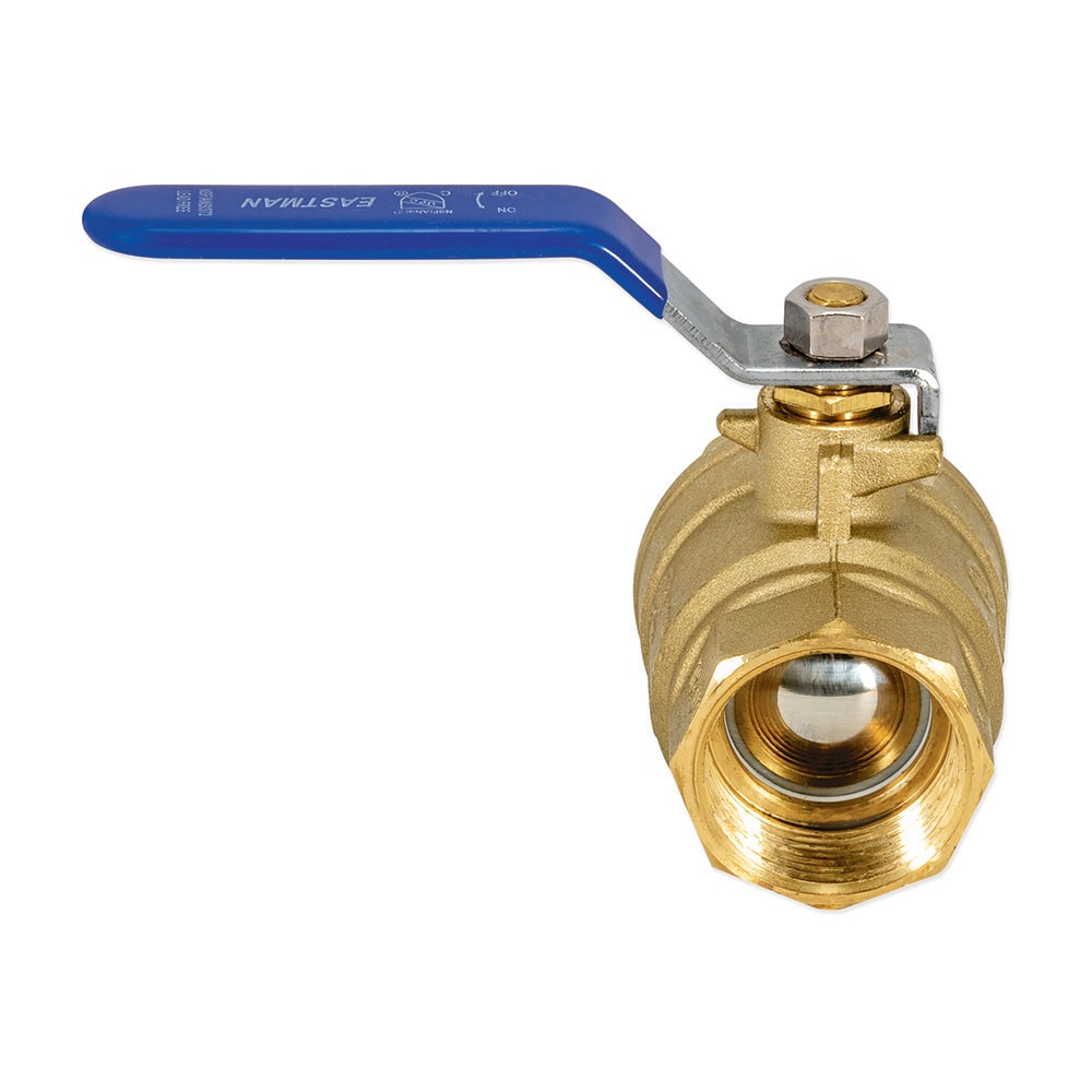 EASTMAN 1-1/4-in Iron PiPE Size Brass Ball Valve 20051LF at Lowes.com