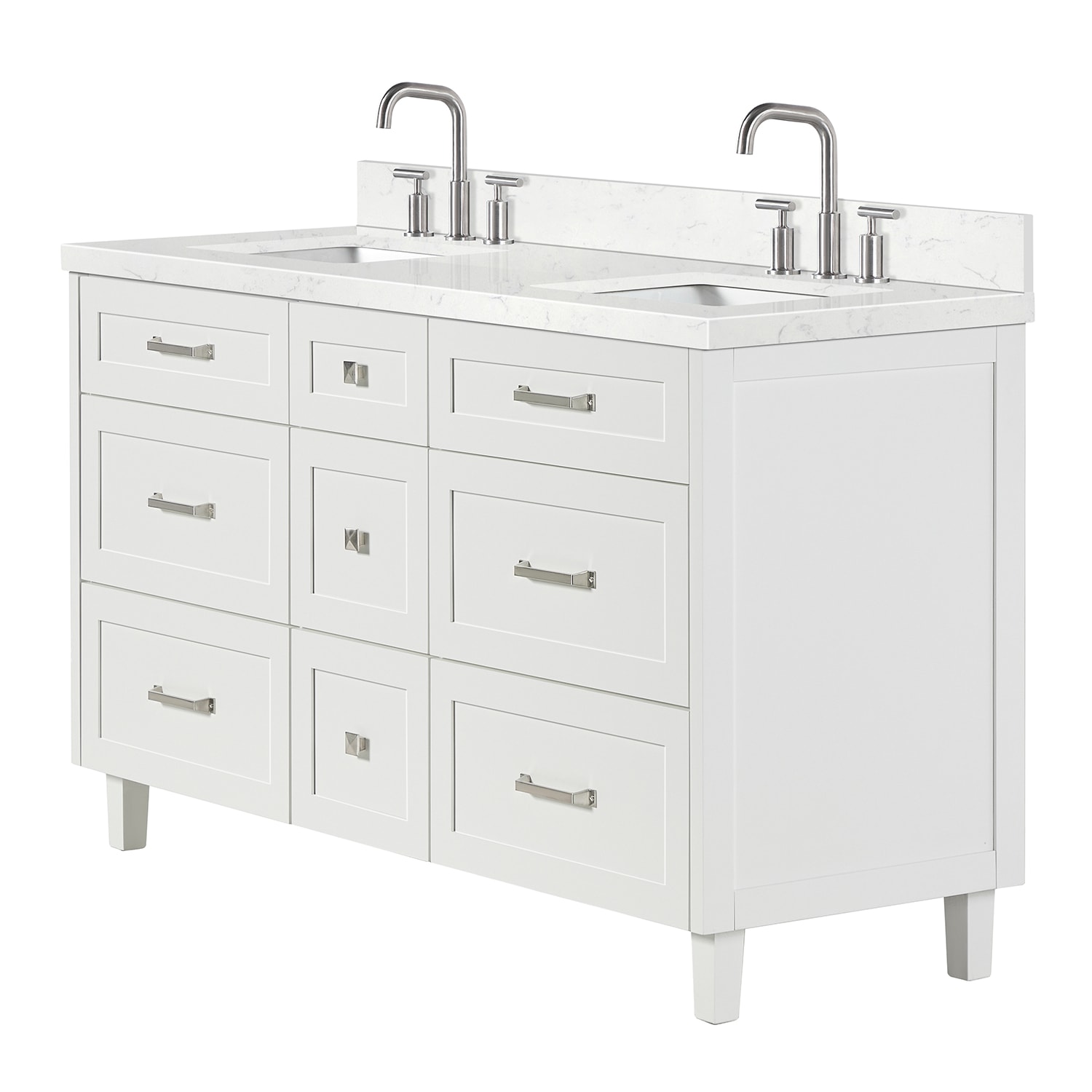 ARIEL B60DCQRVOWHT Bath-Vanity-Combo - View #8