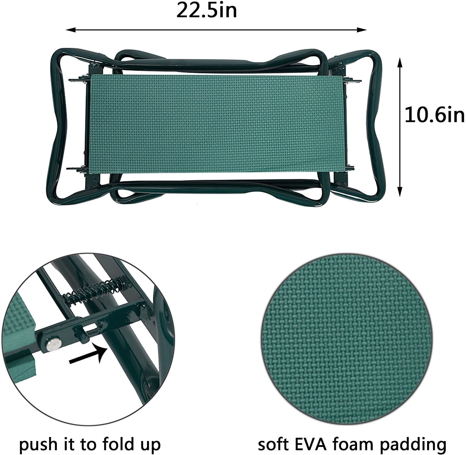 Kahomvis BOS-CYD0-TB4V Garden-Stools - View #4