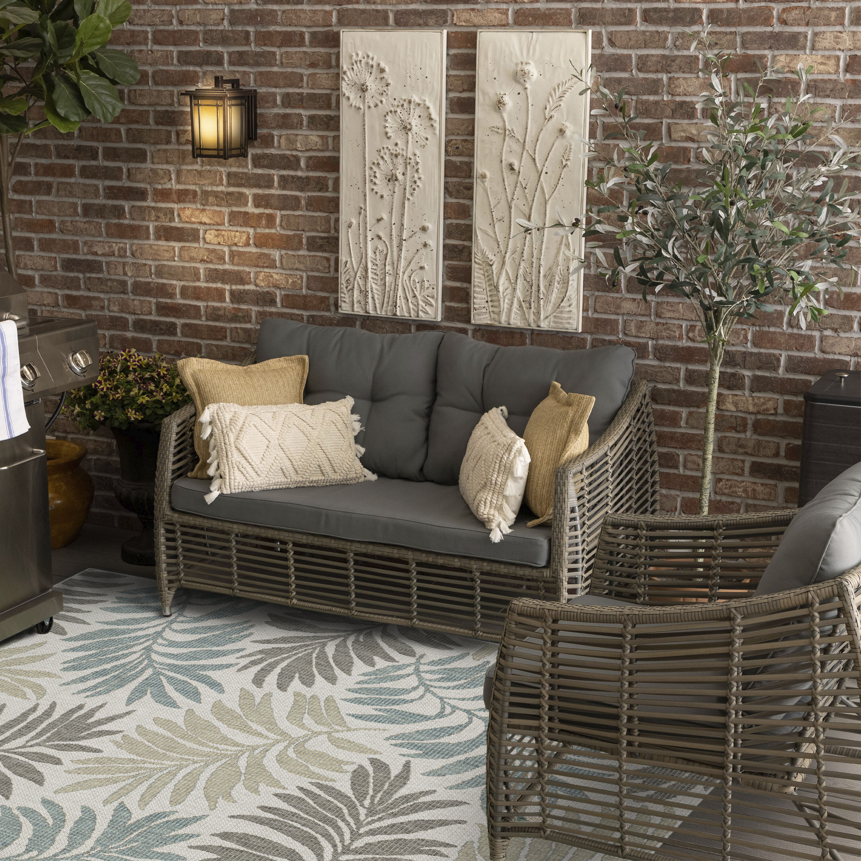 allen + roth with STAINMASTER 92524 1001 078110 rugs - View #7