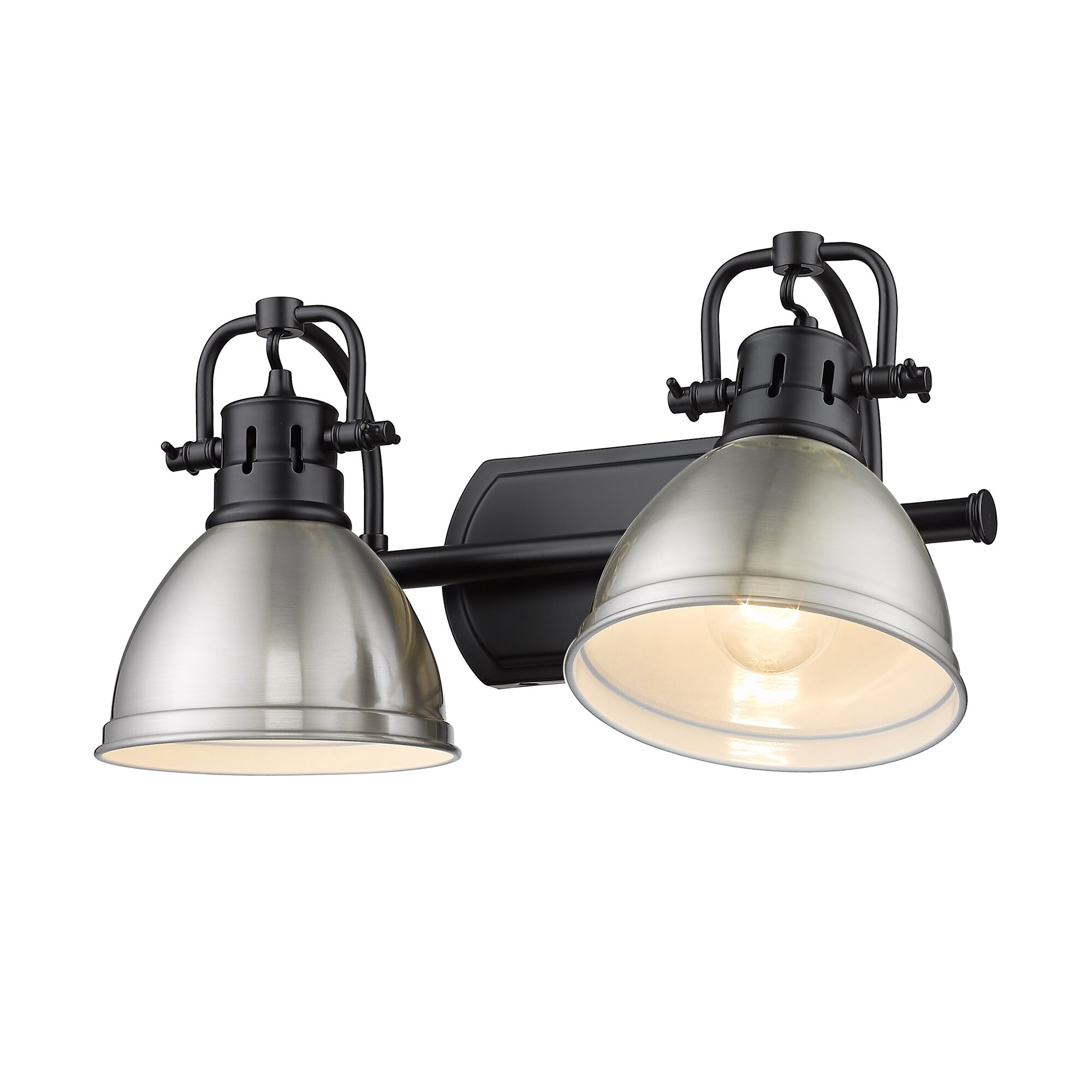 Golden Lighting 3602-BA2 BLK-PW b089995 - View #4