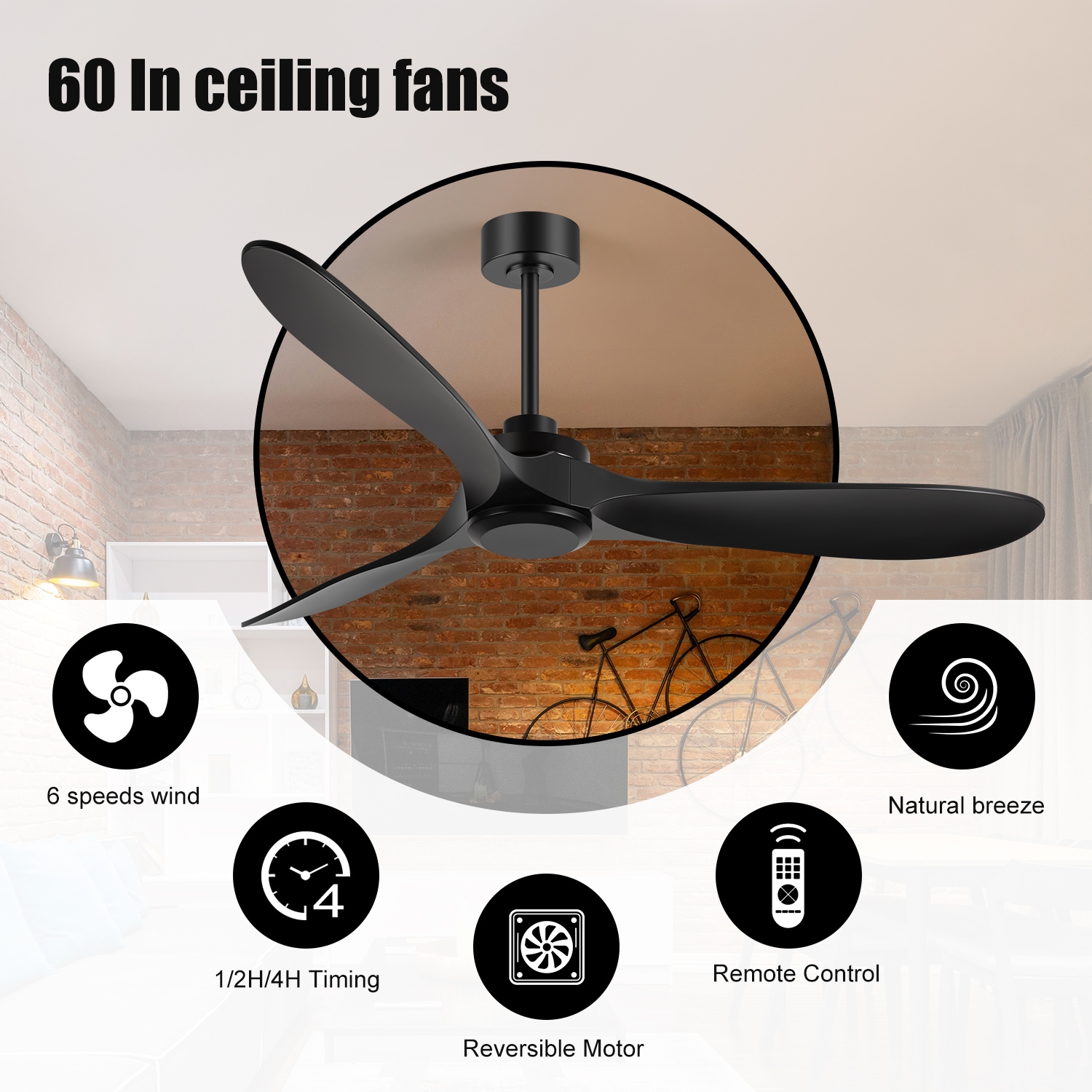 Breezary 24025-GB Ceiling-Fans - View #12