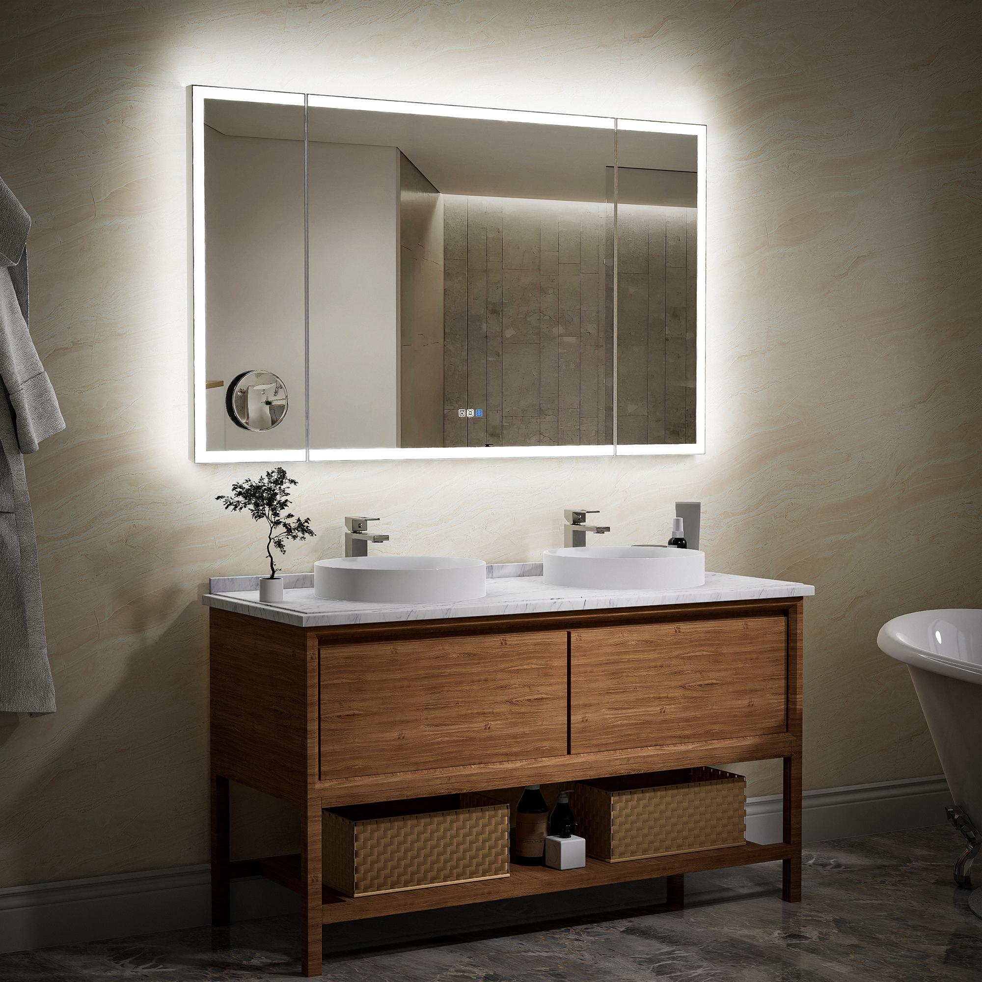 Bayfeve BFXB-9V6036-MIR Framed-Bath-Mirrors - View #5