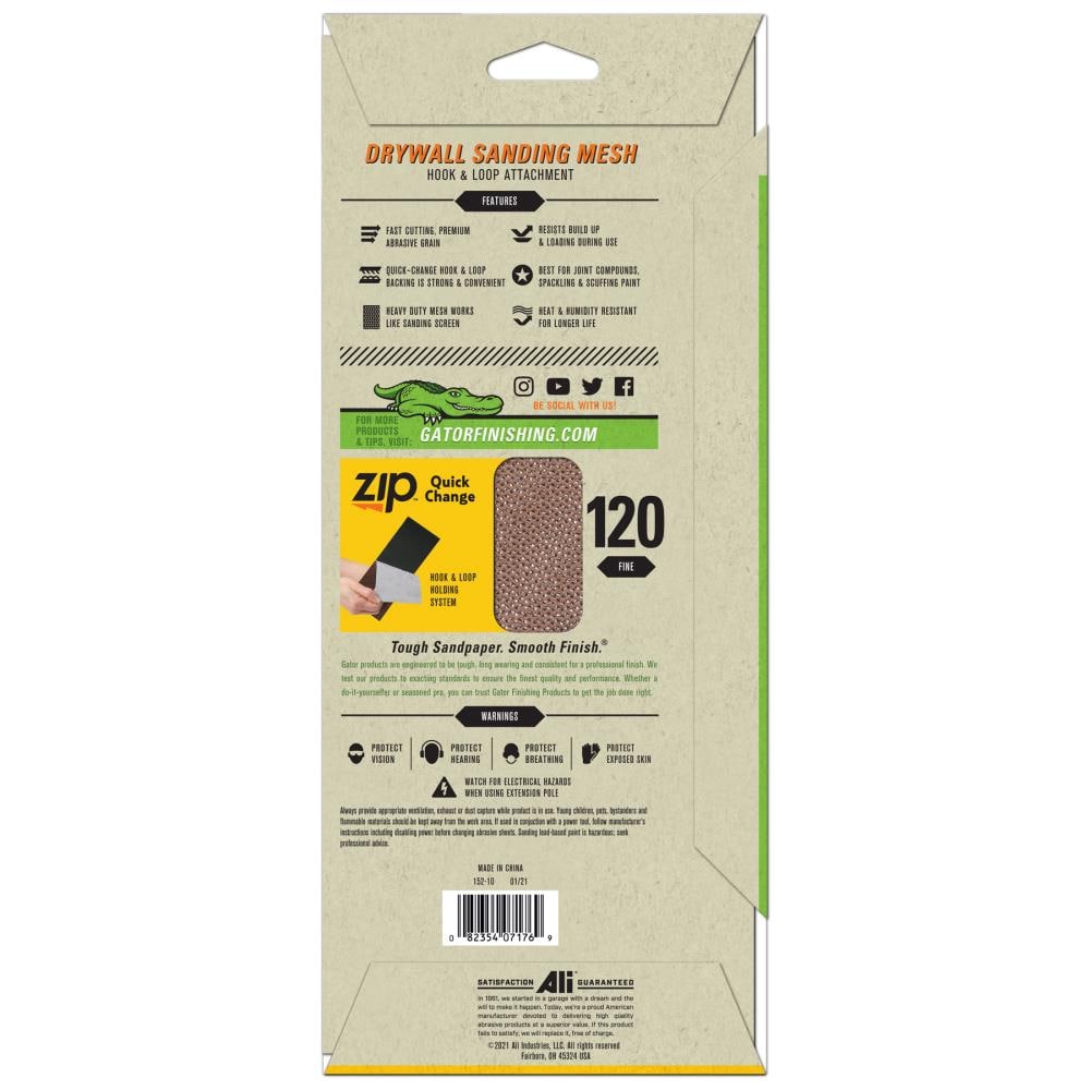 BLACK & DECKER Multi-grade Pack Sandpaper 4-in W x 10.5-in L 5-Pack at