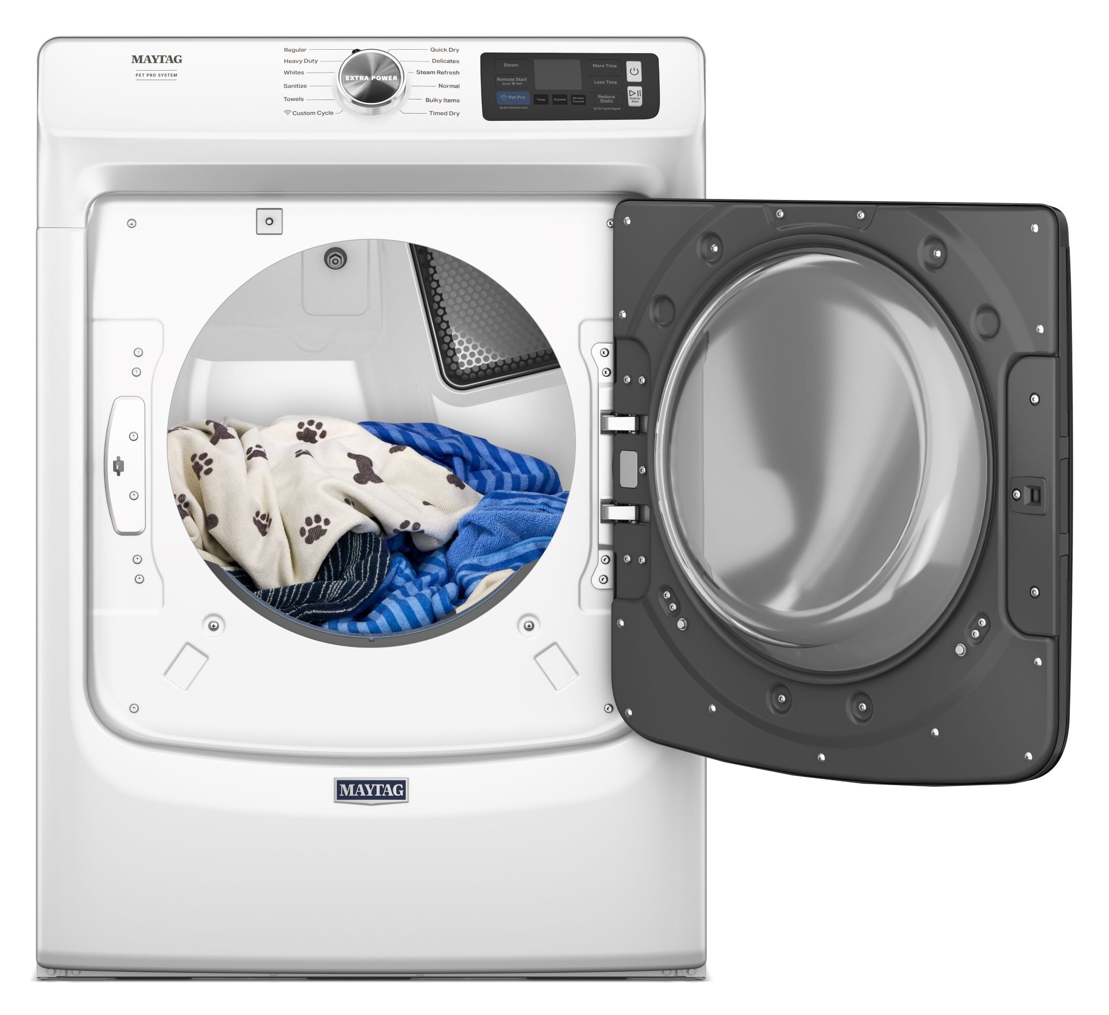Maytag MED7020RW Elec-Dry - View #3
