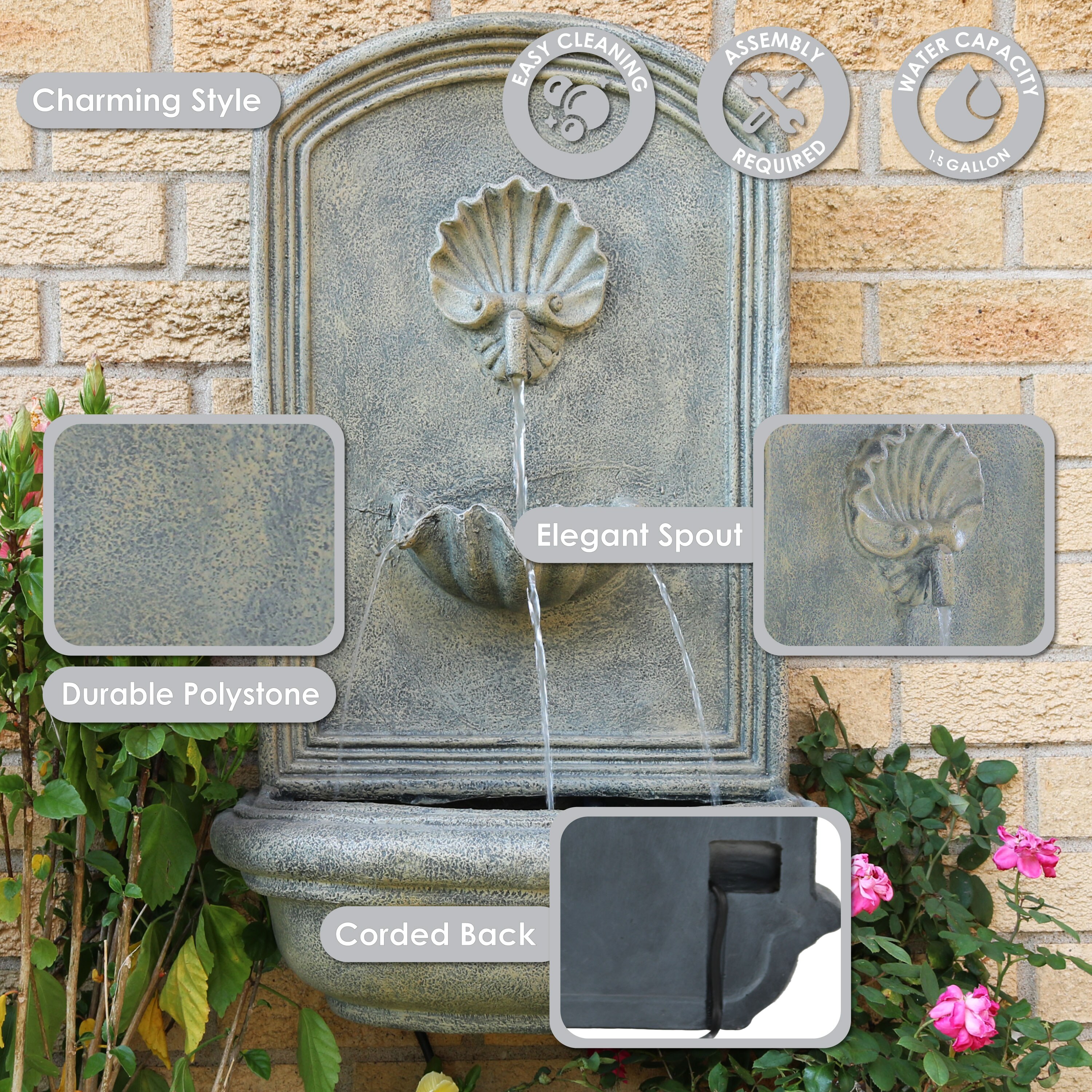 Sunnydaze Decor 132396004 fountains - View #7