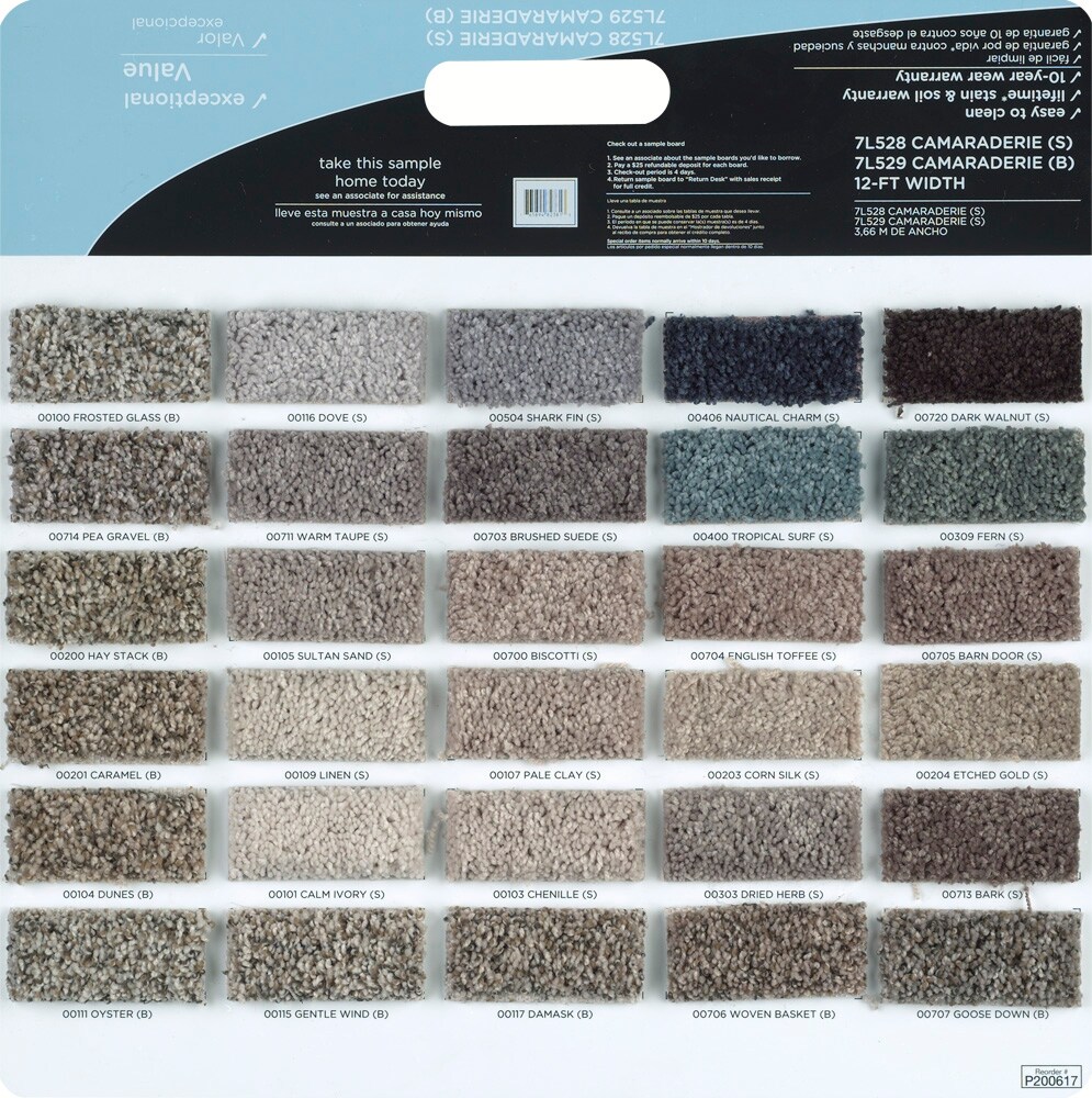 Shaw 7L528 (Sample) Multicolor Carpet