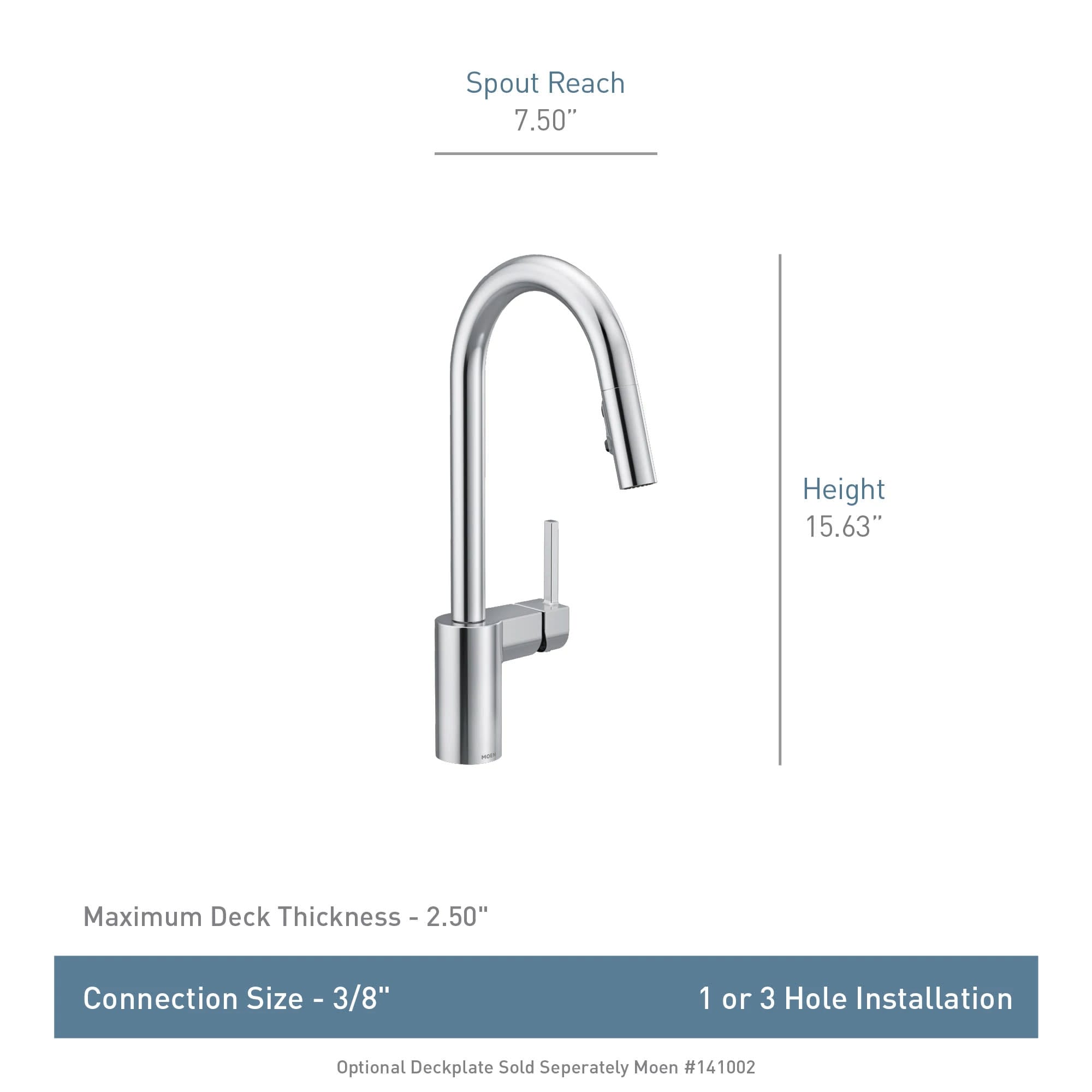 Moen 7565BLS Kitchen-Faucets - View #2