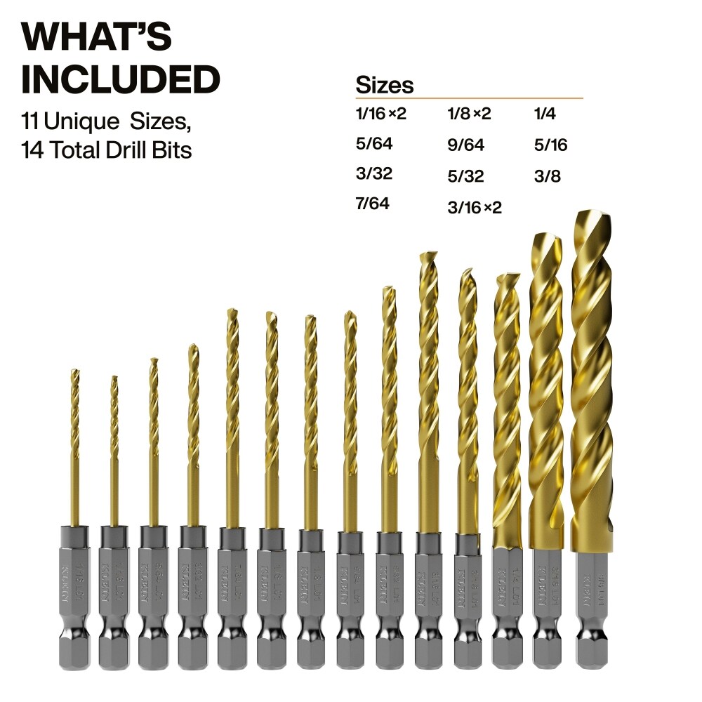 Klein Tools 53614 Metal-Twist-Drill-Bits - View #2
