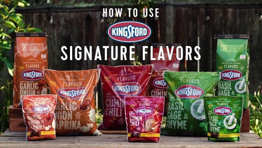 Kingsford Signature Flavors 8-lb Garlic/Onion/Paprika/Hickory Wood