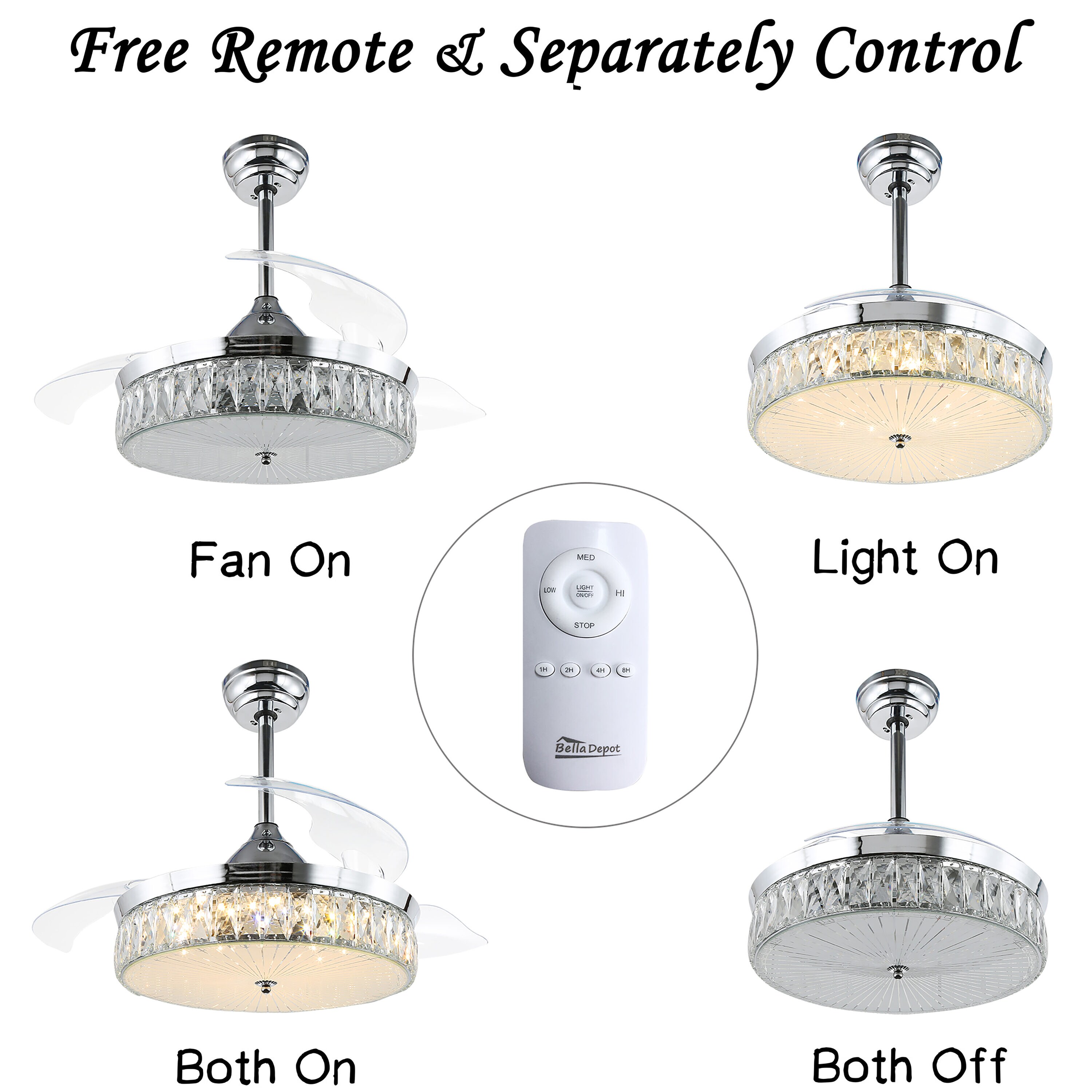 Bella Depot BD4210-C Ceiling-Fans - View #5
