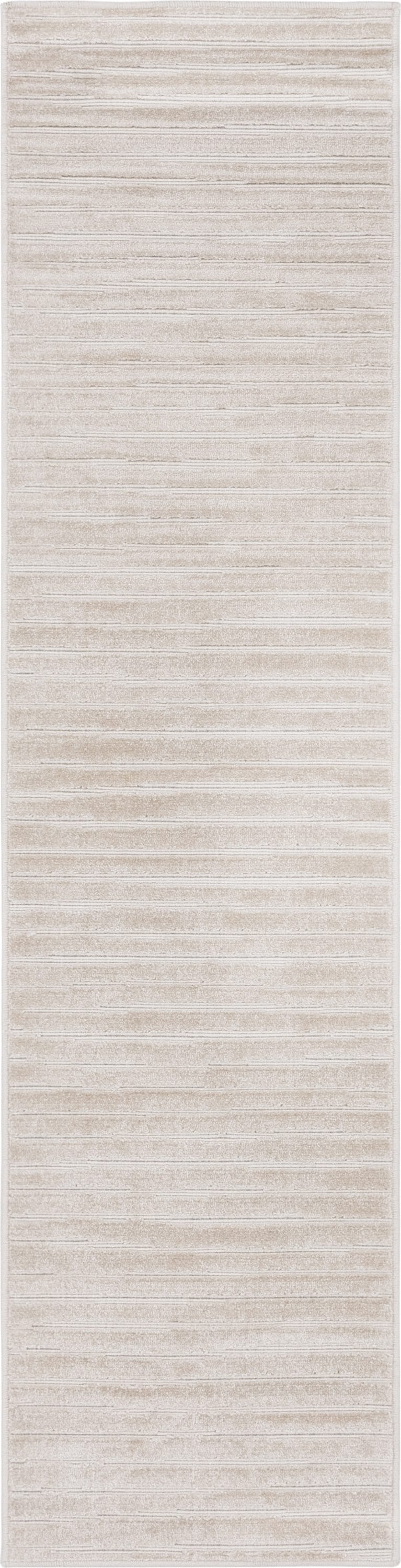 Unique Loom 3146202 Ola Sabrina Soto Outdoor 2 x 8 (ft) Loomed Polypropylene Beige Rectangular Indoor/Outdoor Geometric French Country Runner rug