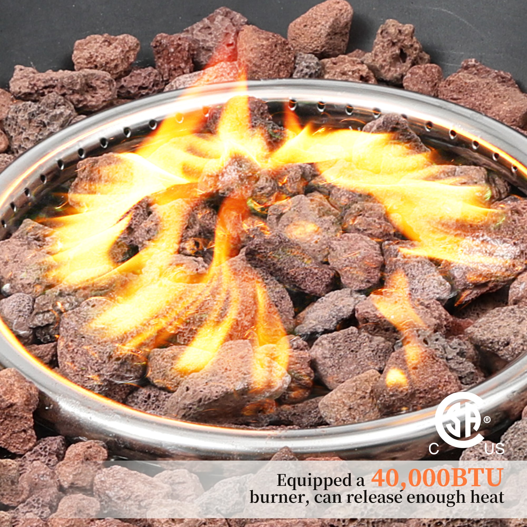 UPHA 28TP-YX-GF Outdoor-Gas-Firepits - View #5