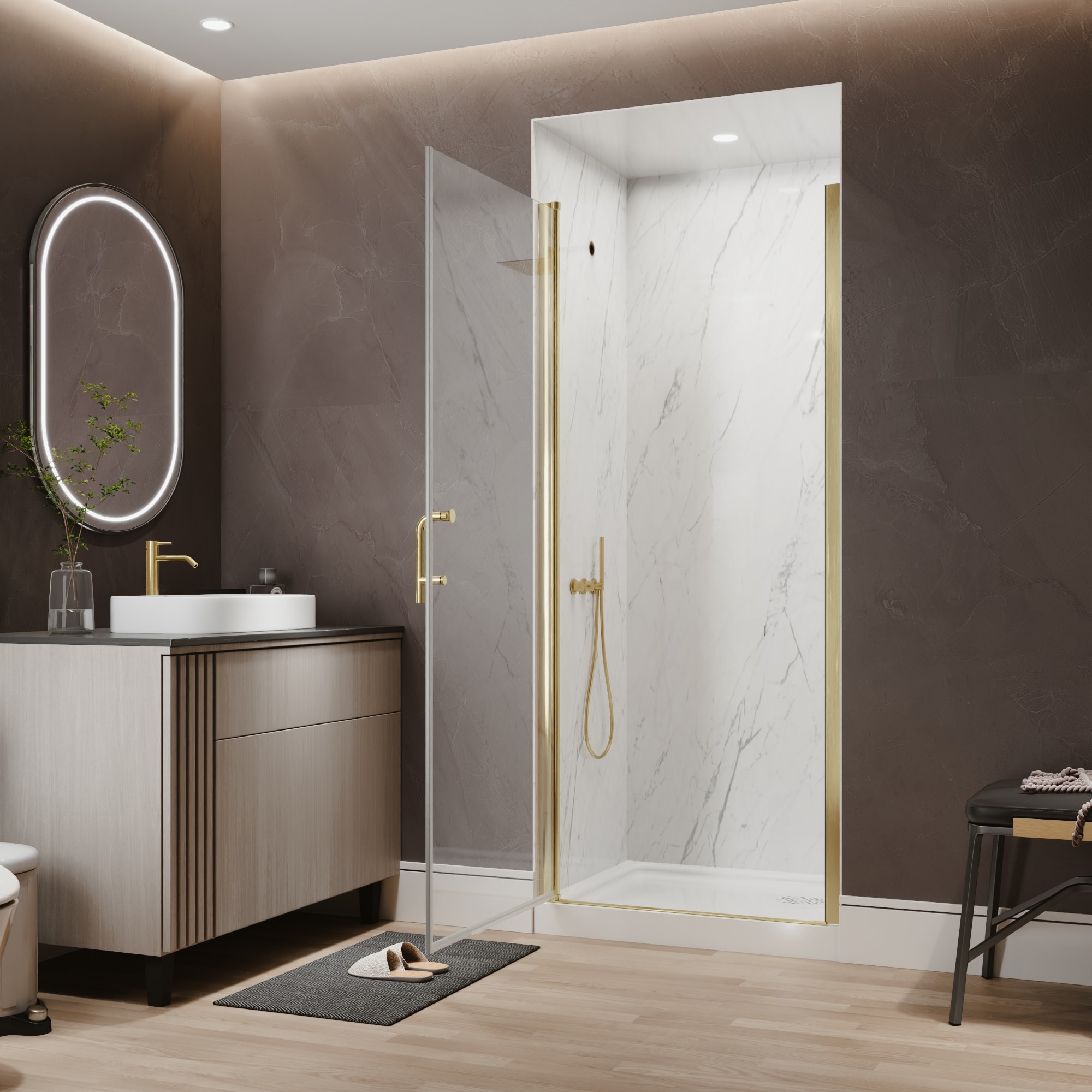 WELLFOR GTLSBWH04 Shower-Doors - View #2