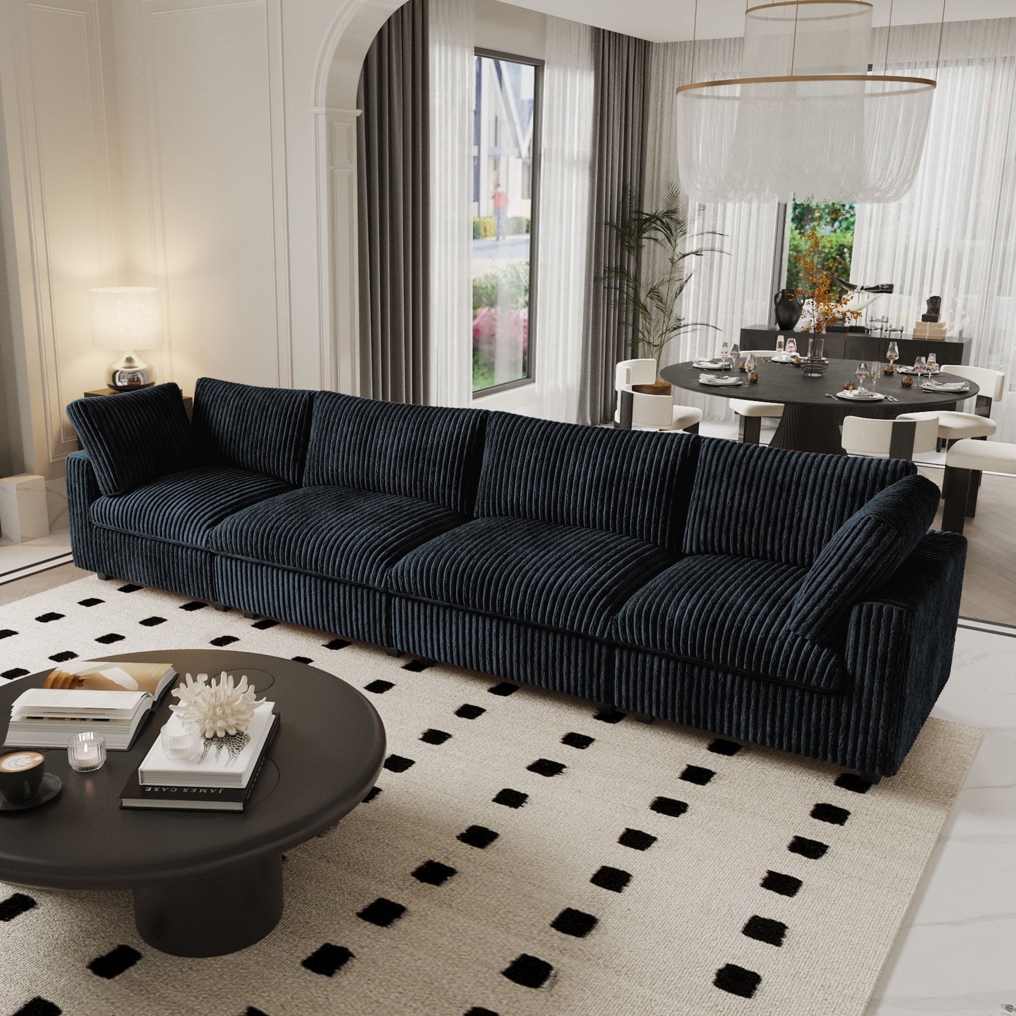 BuotiqHom DH-SF4-141BK Sofas-Loveseats - View #2