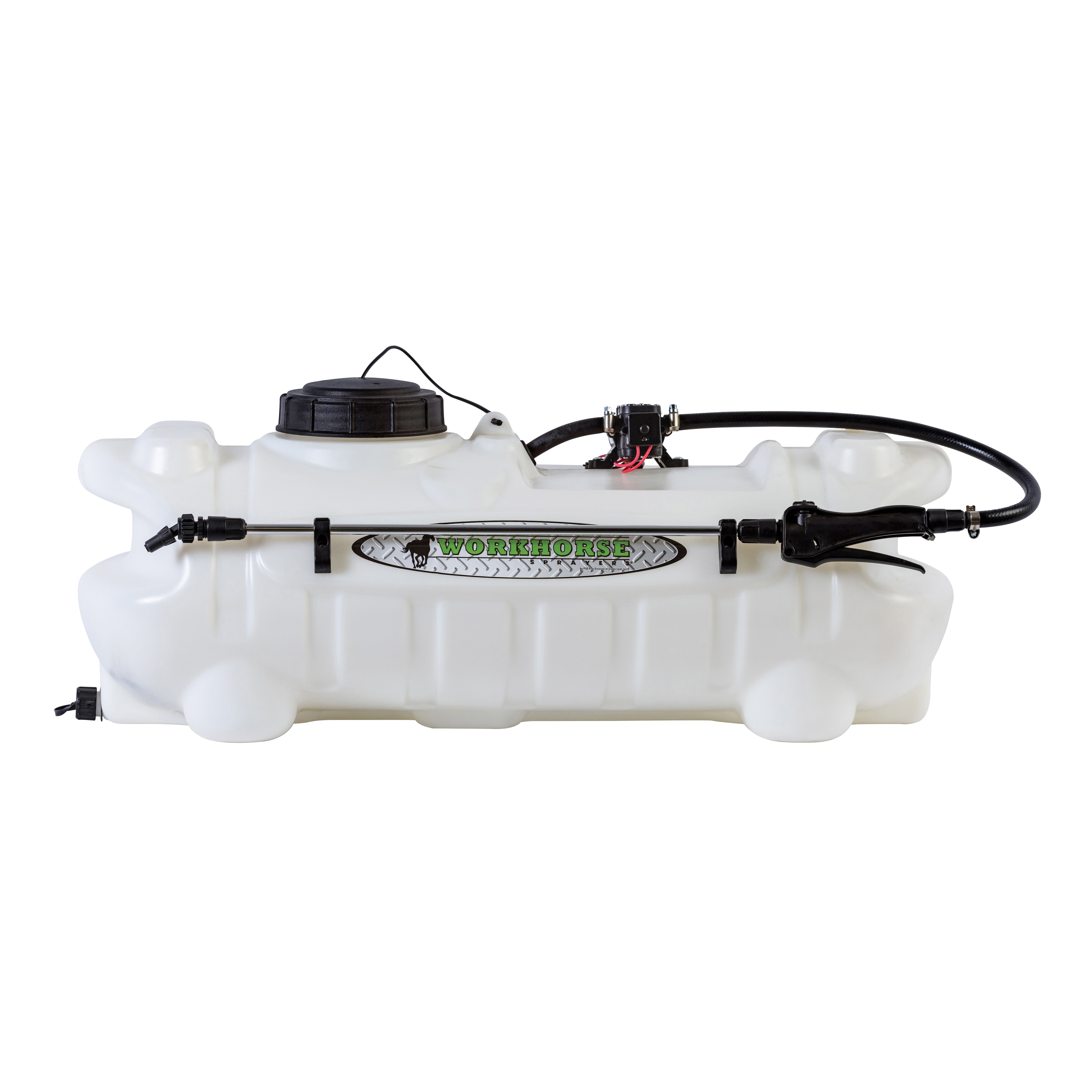 Workhorse Sprayers LG15ESS 15-Gallon 12-volt Rubber Hose Tank Sprayer with Adjustable Spray