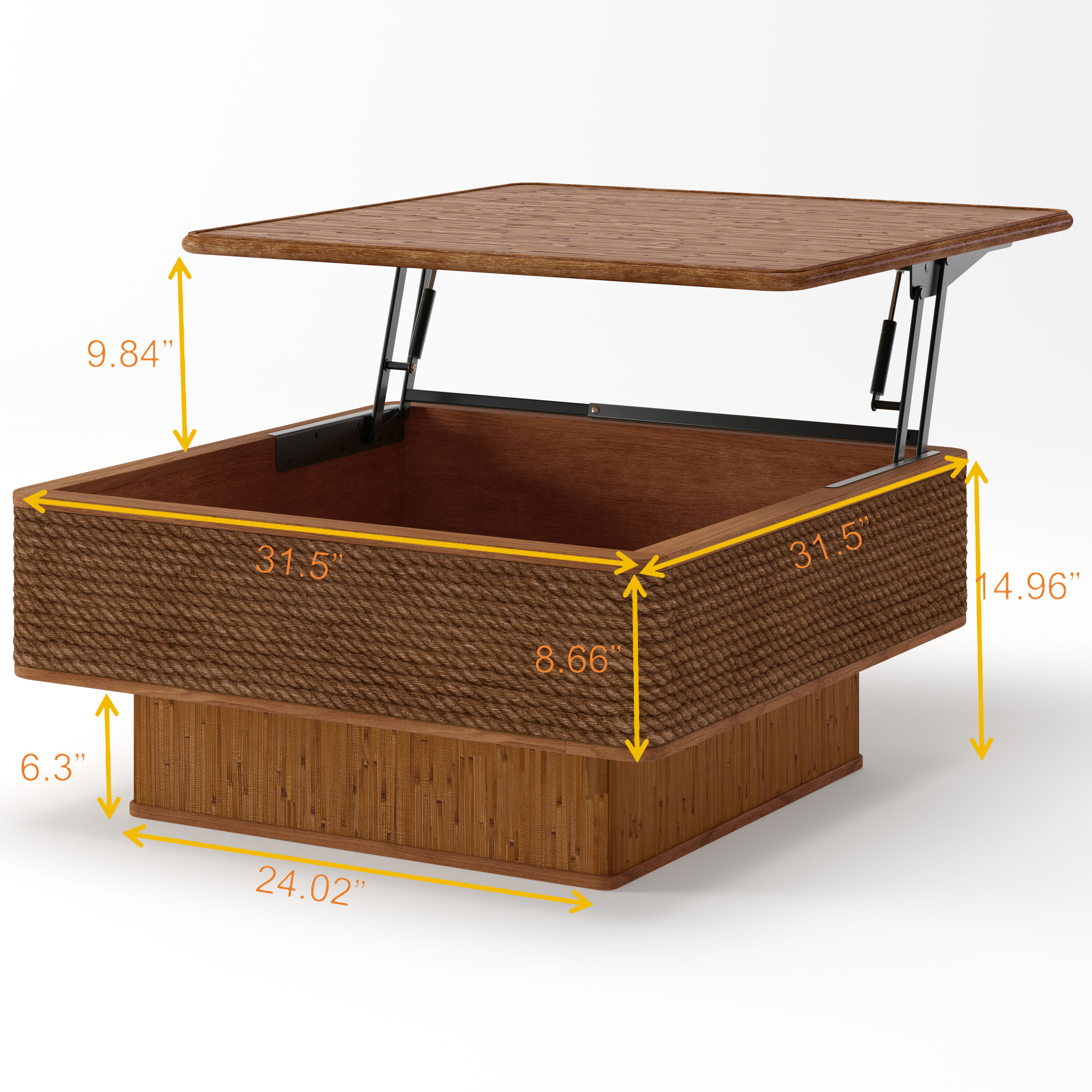 SINOFURN SYB930128GD Coffee-Tables - View #4