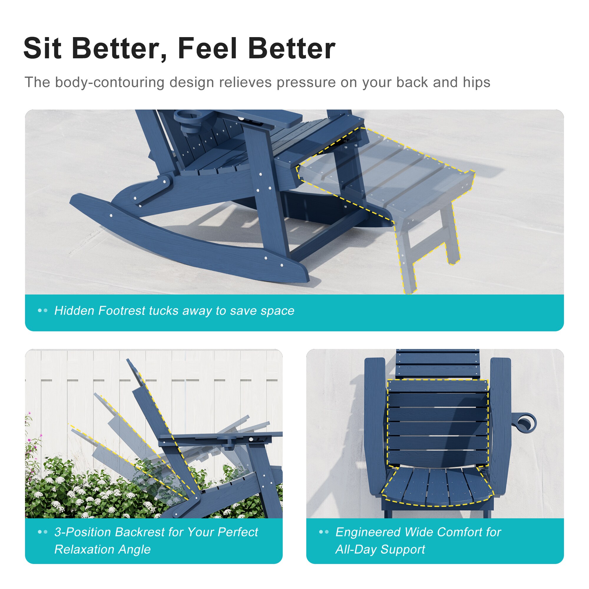 Livewood L-S-ROT-41NY Patio-Chairs - View #8