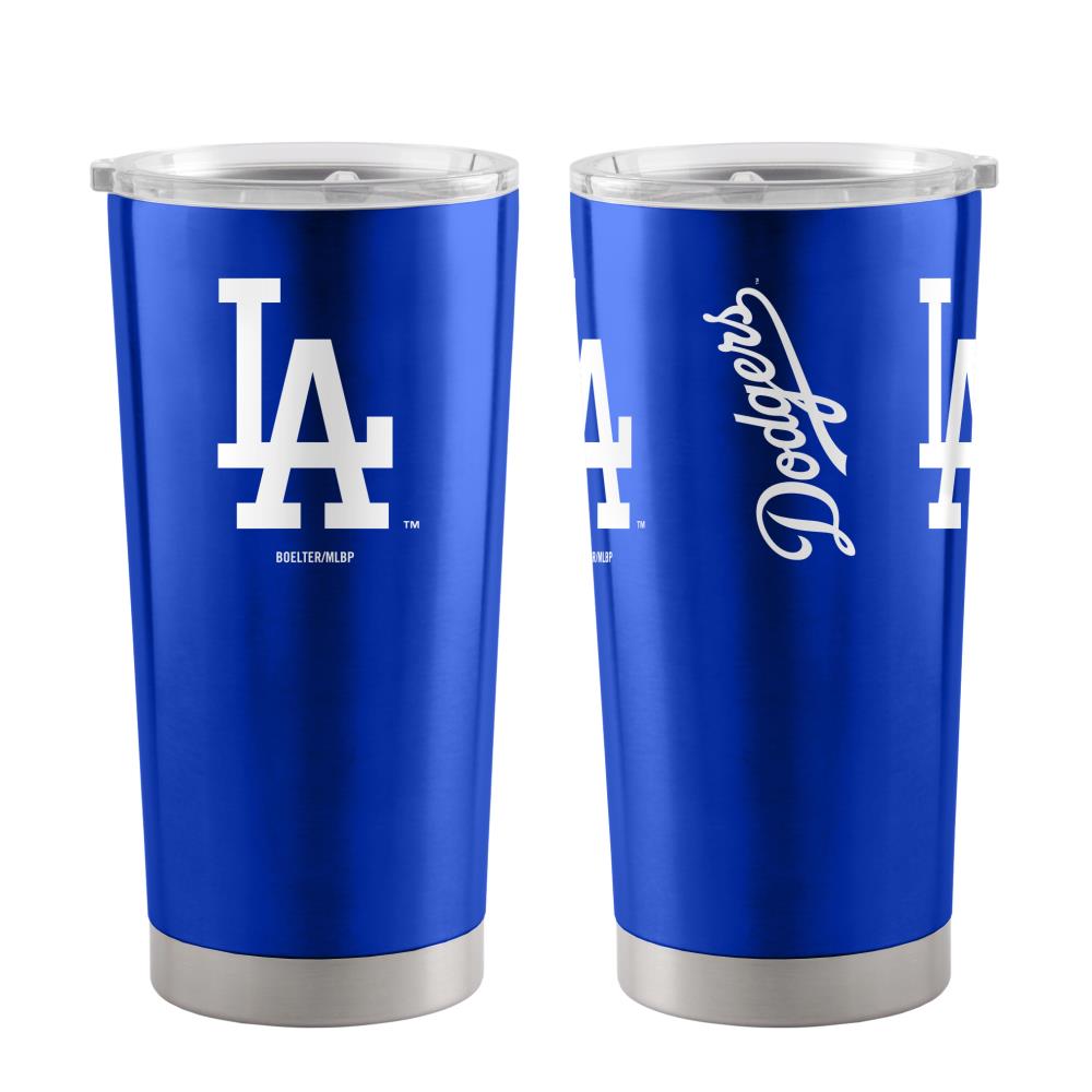 Logo Brands Los Angeles Dodgers 20-fl oz Stainless Steel Blue Cup