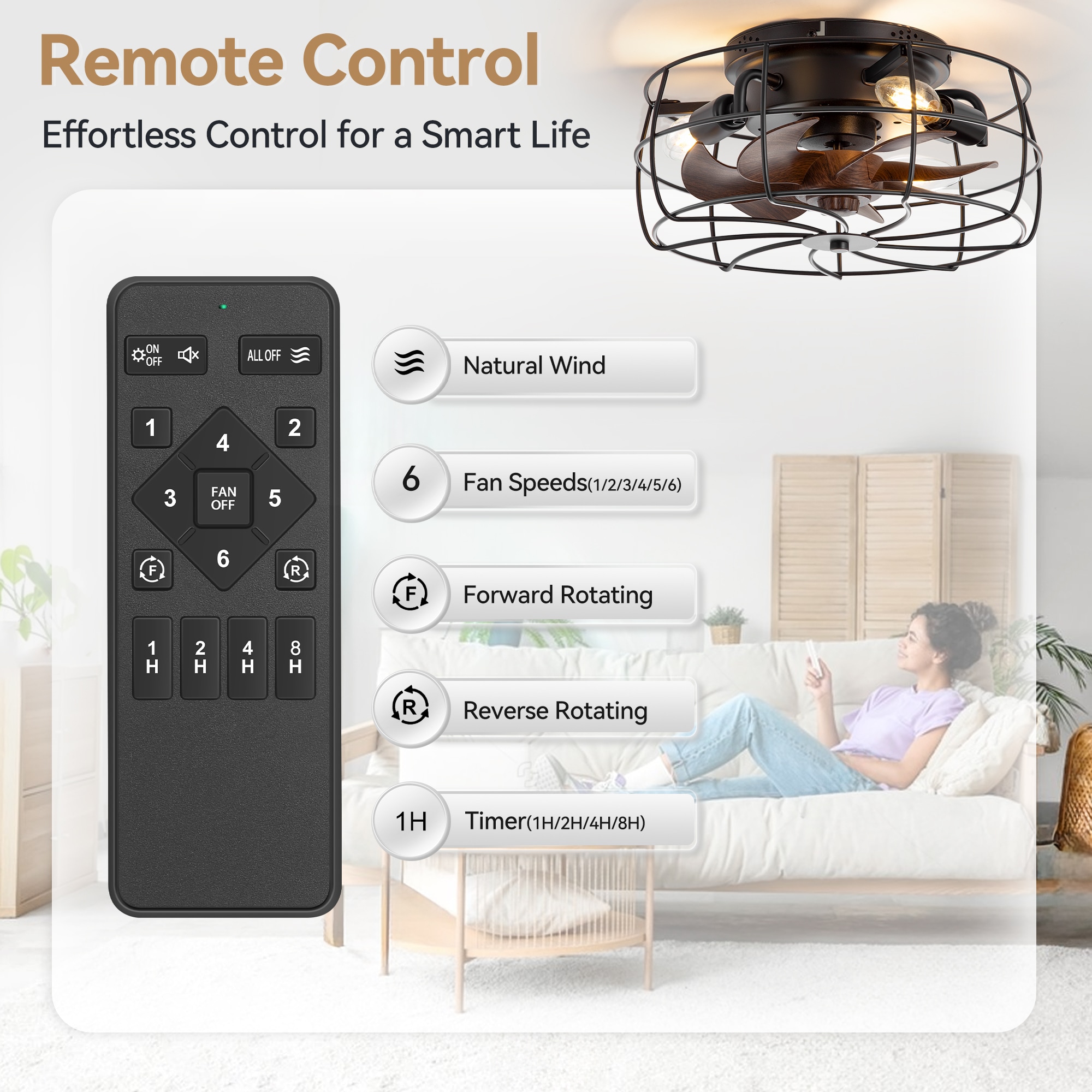 Breezary 35057-BK Ceiling-Fans - View #7