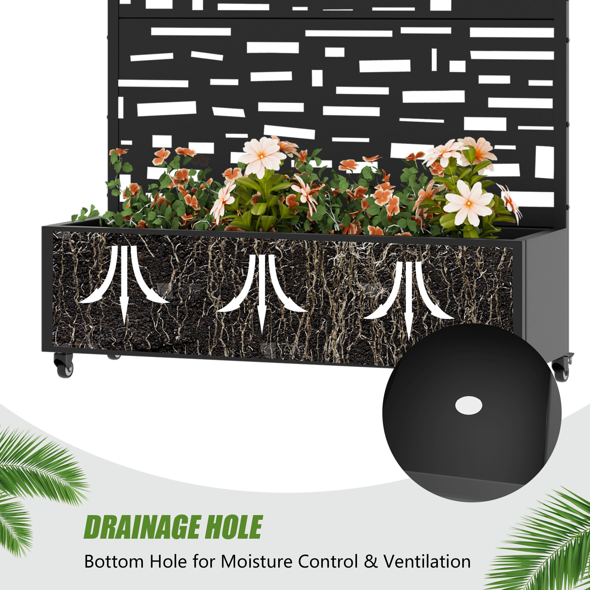 Misty Moon LW0409-RPB-ZZX037 Raised-Planter-Boxes - View #7
