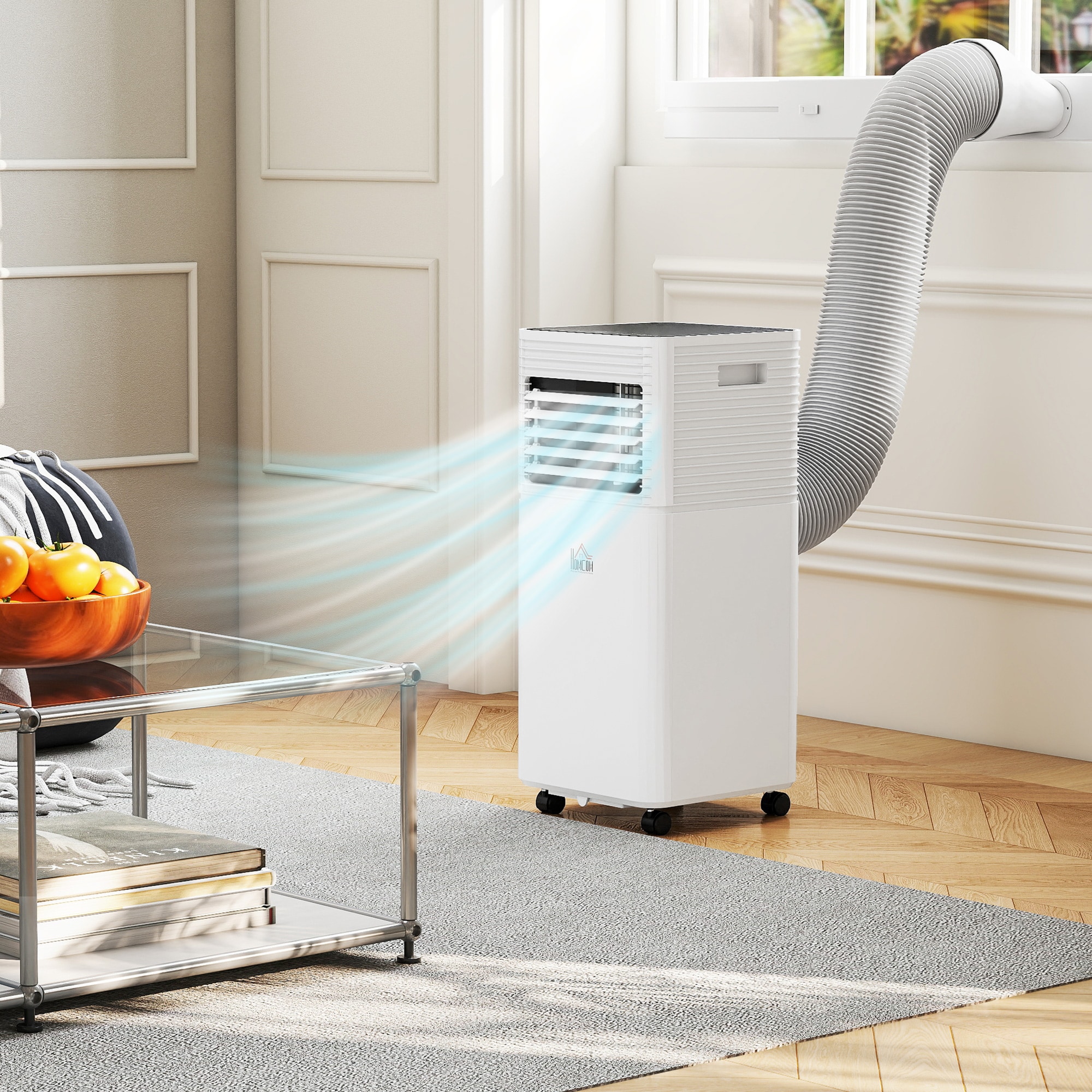 HomCom 823-006V81WT Portable-Air-Conditioners - View #2