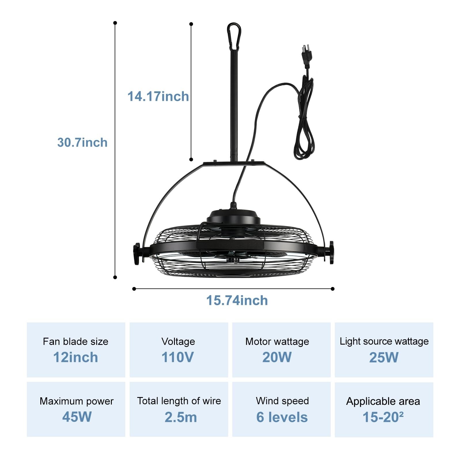 AOIZGMY LAZ0524Z010 Ceiling-Fans - View #5