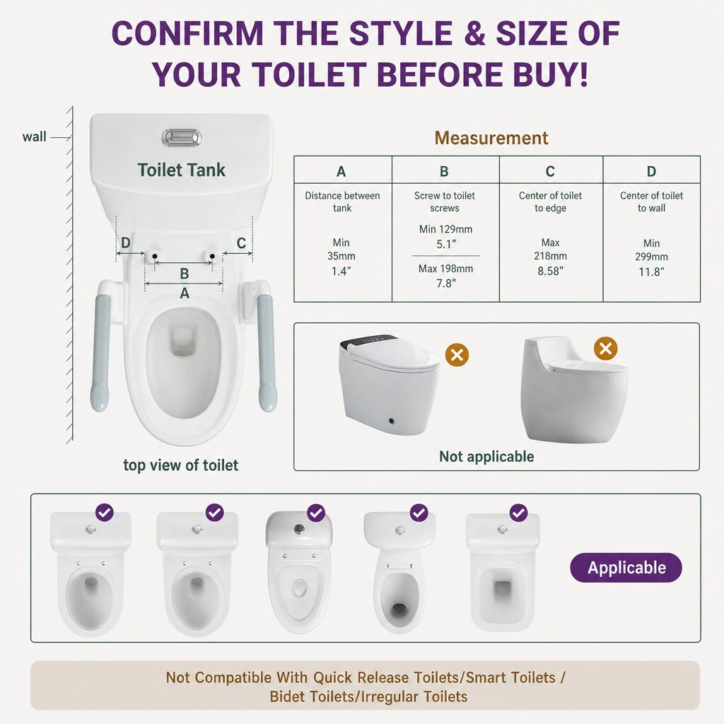 OGETFUUR L5MJA601BSA22 Bath-Safety-Accessories - View #4