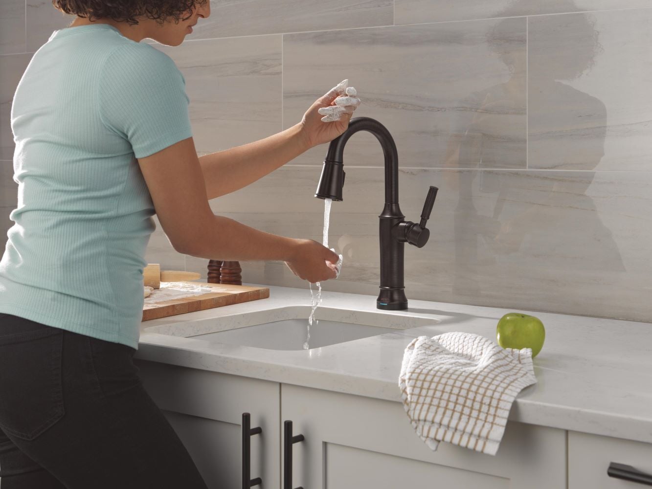 Delta 9984TL-RB-DST Kitchen-Faucets - View #12