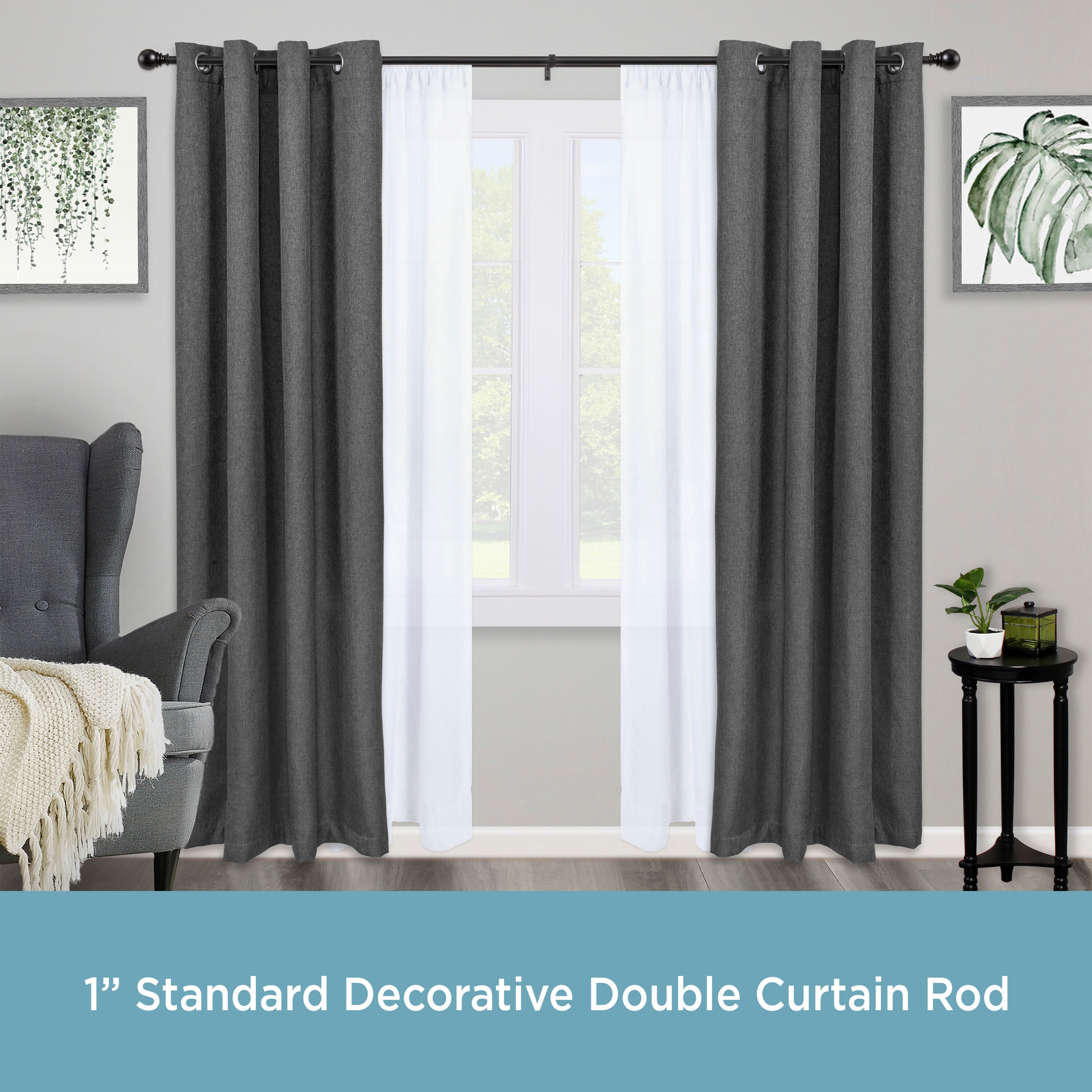 Kenney KN87008V1NP Curtain-Rods - View #2