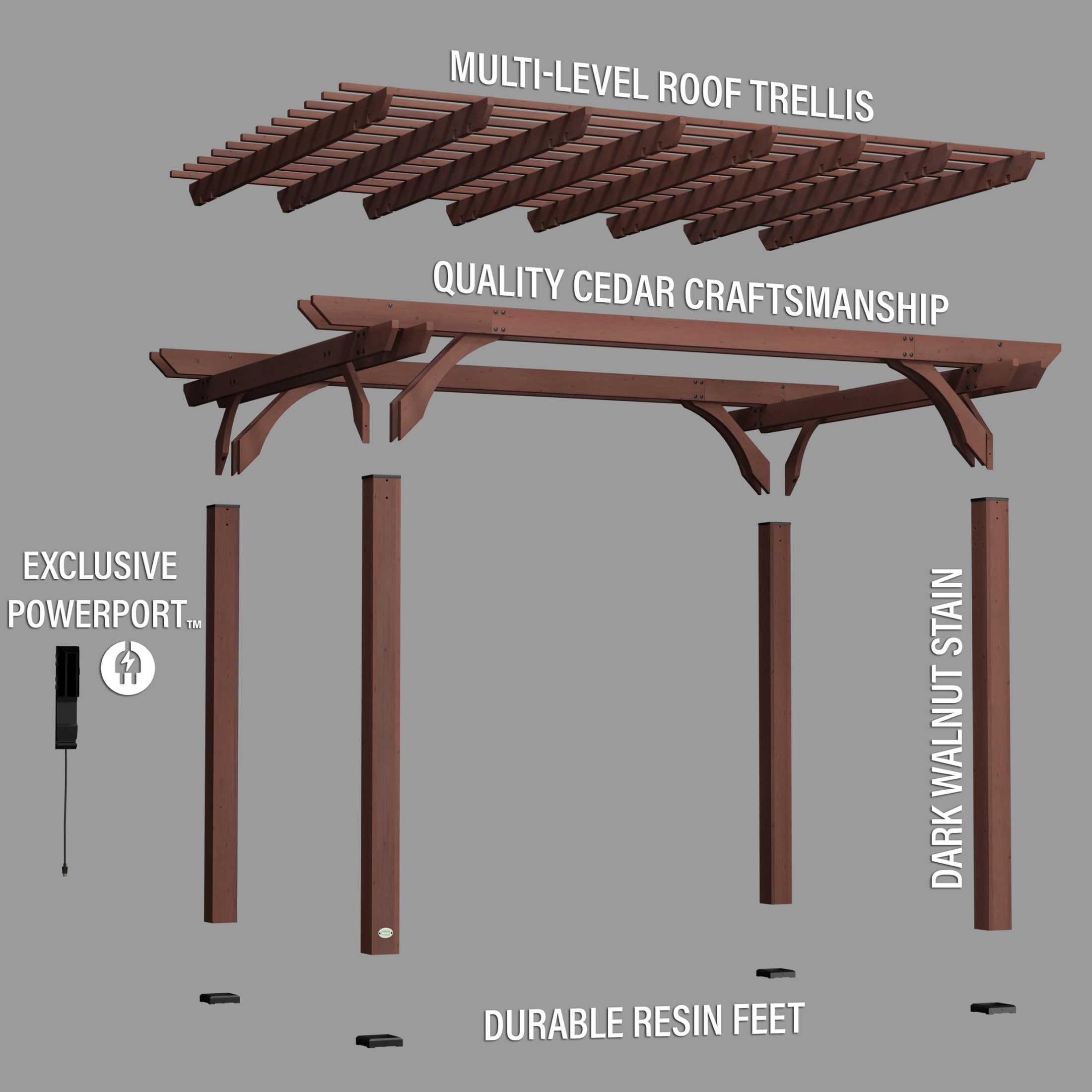 Backyard Discovery 2106529COM Pergolas-2 - View #10