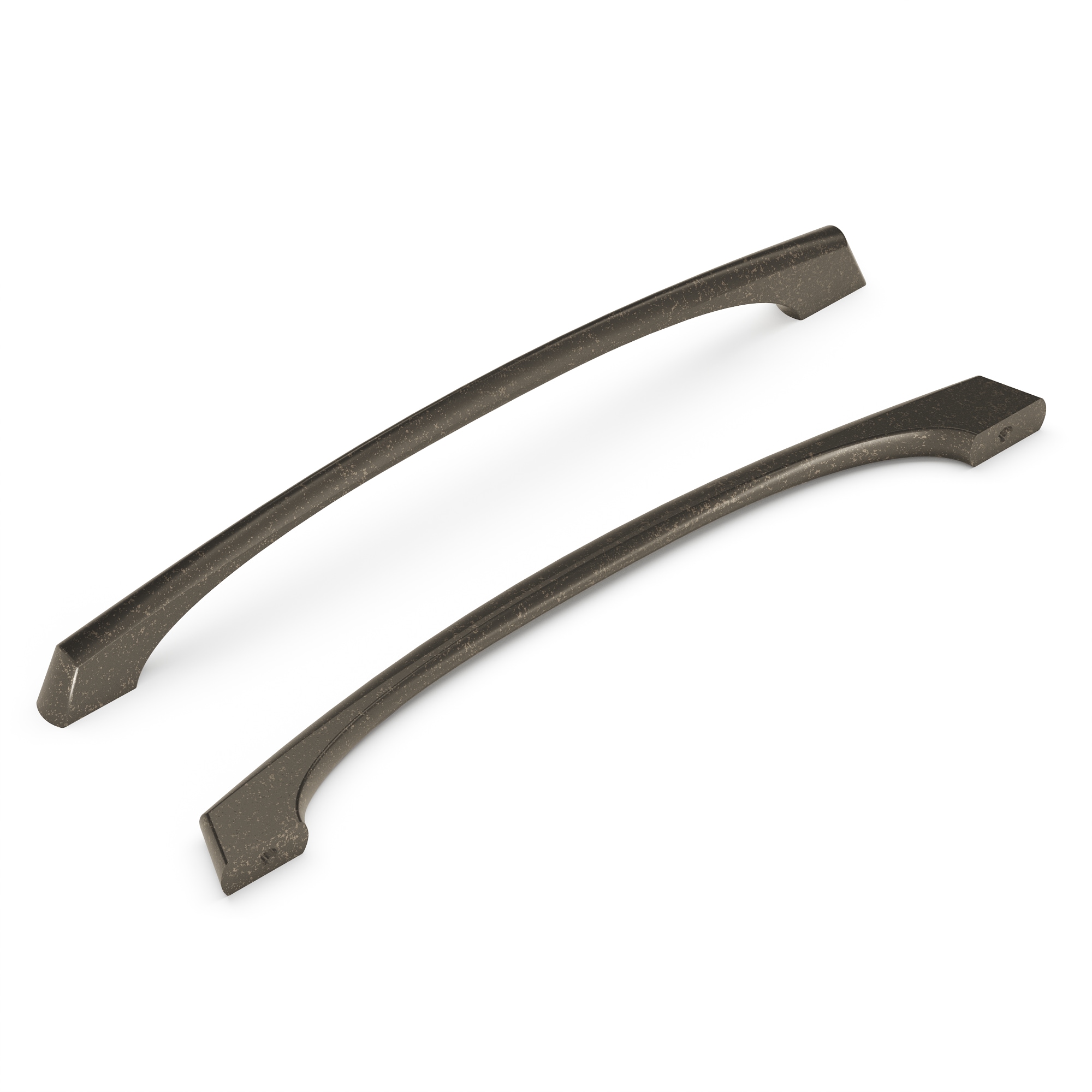 Hickory Hardware P3041-WOA-10B Greenwich 8-13/16-in , 224mm Center to Center Windover Antique Arch Handle 10 -Pack