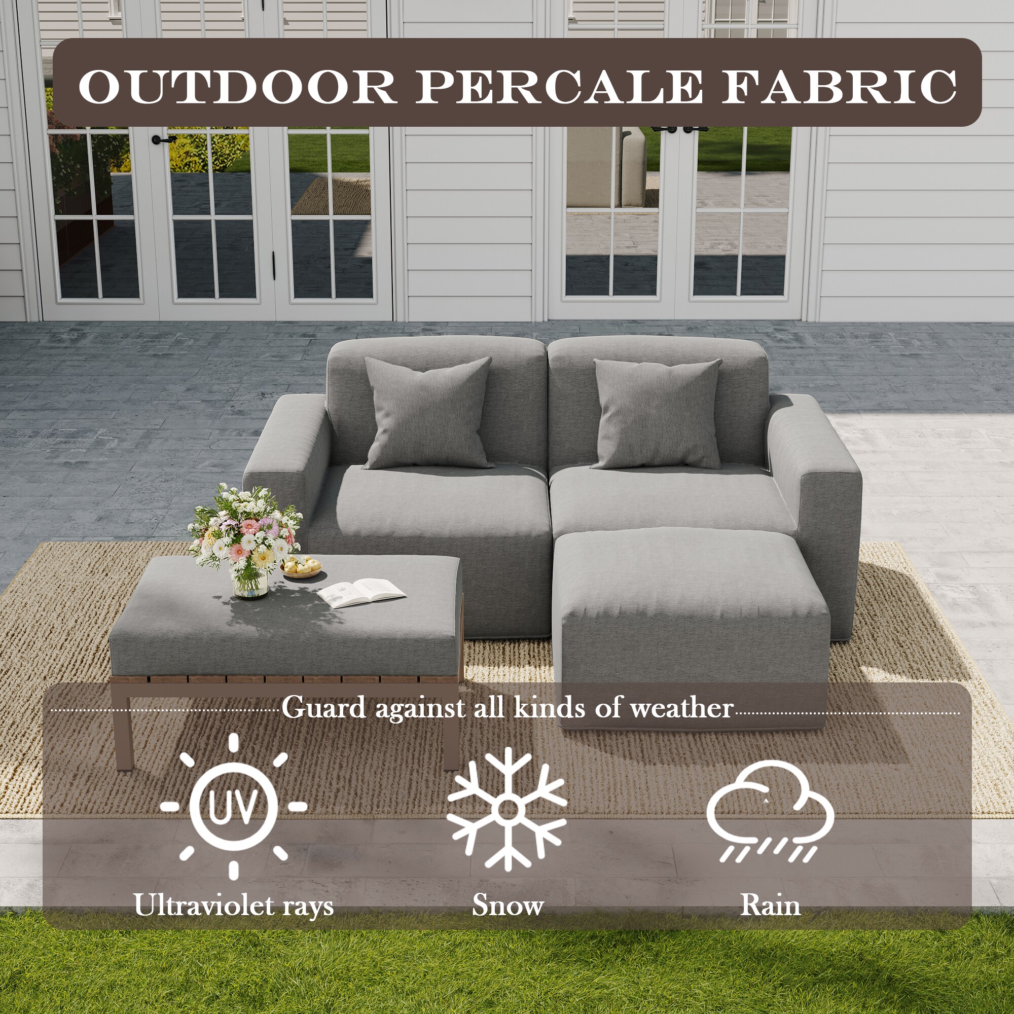 Dreamsidea LS-OP01-C-02 Patio-Sofas-Daybeds - View #9