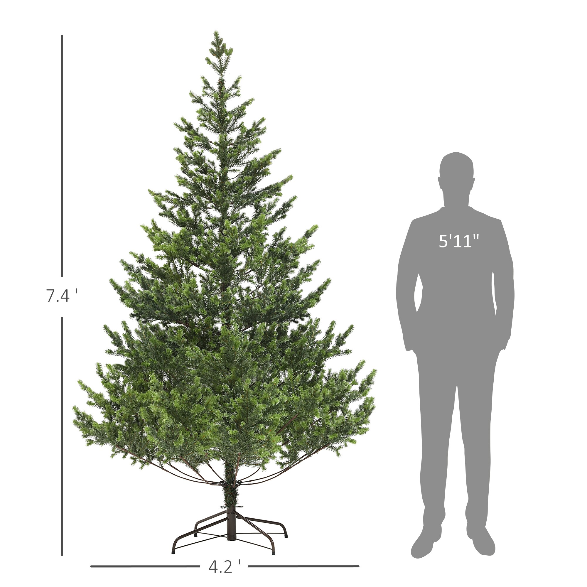 GDFStudio 329990 Artificial-Christmas-Trees - View #7