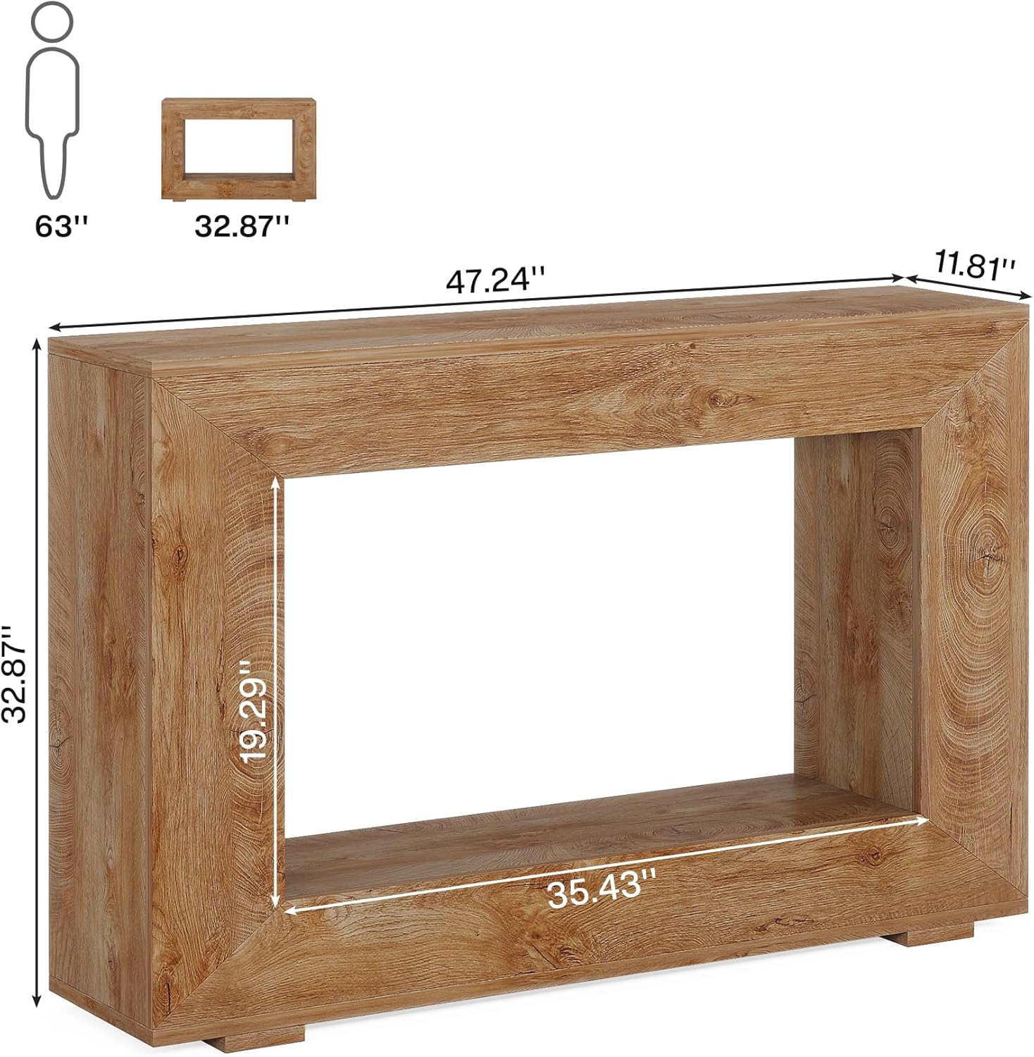 Tribesigns HOGA-JW0885X Console-Sofa-Tables - View #3