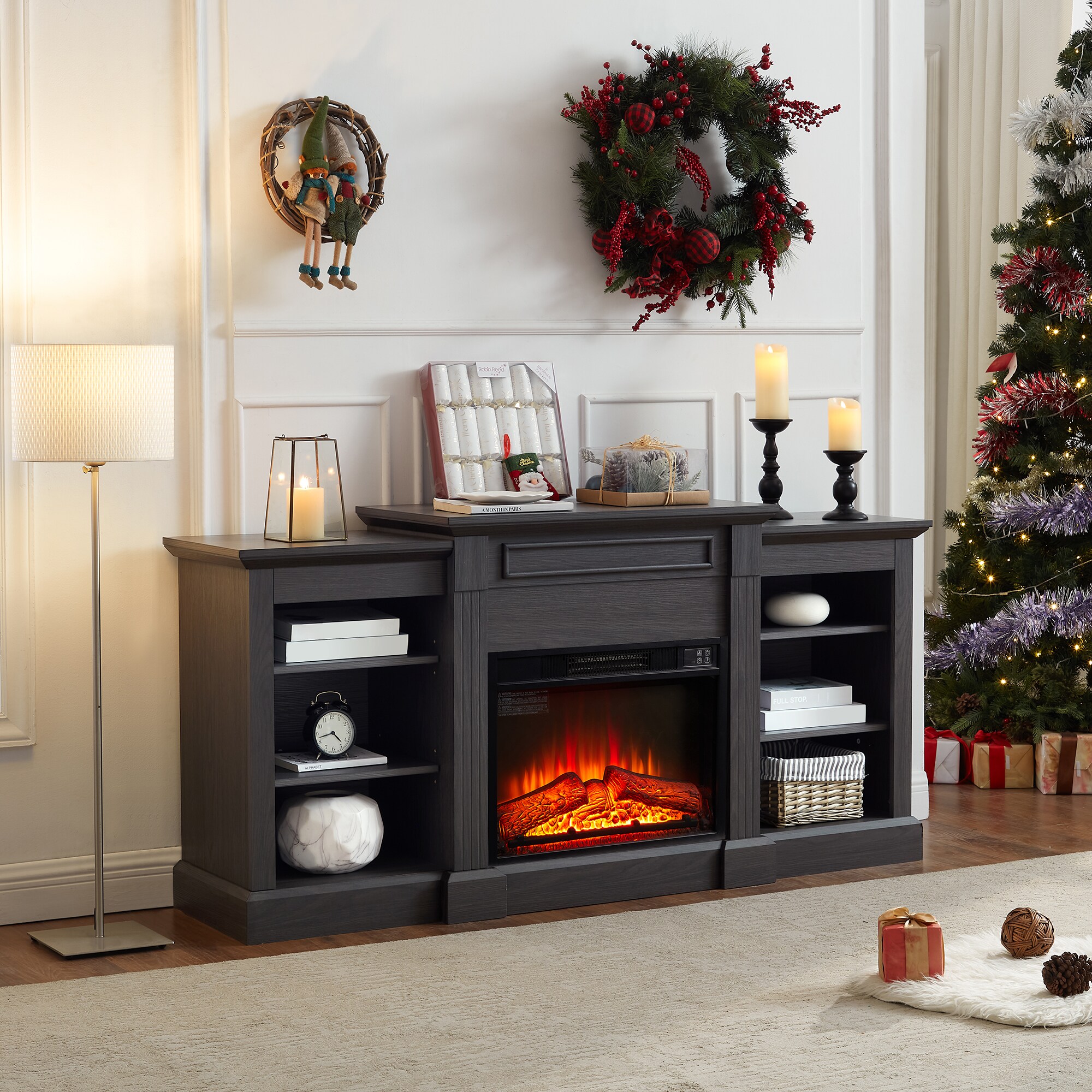 SINOFURN SYA170016DB Electric-Fireplaces - View #9